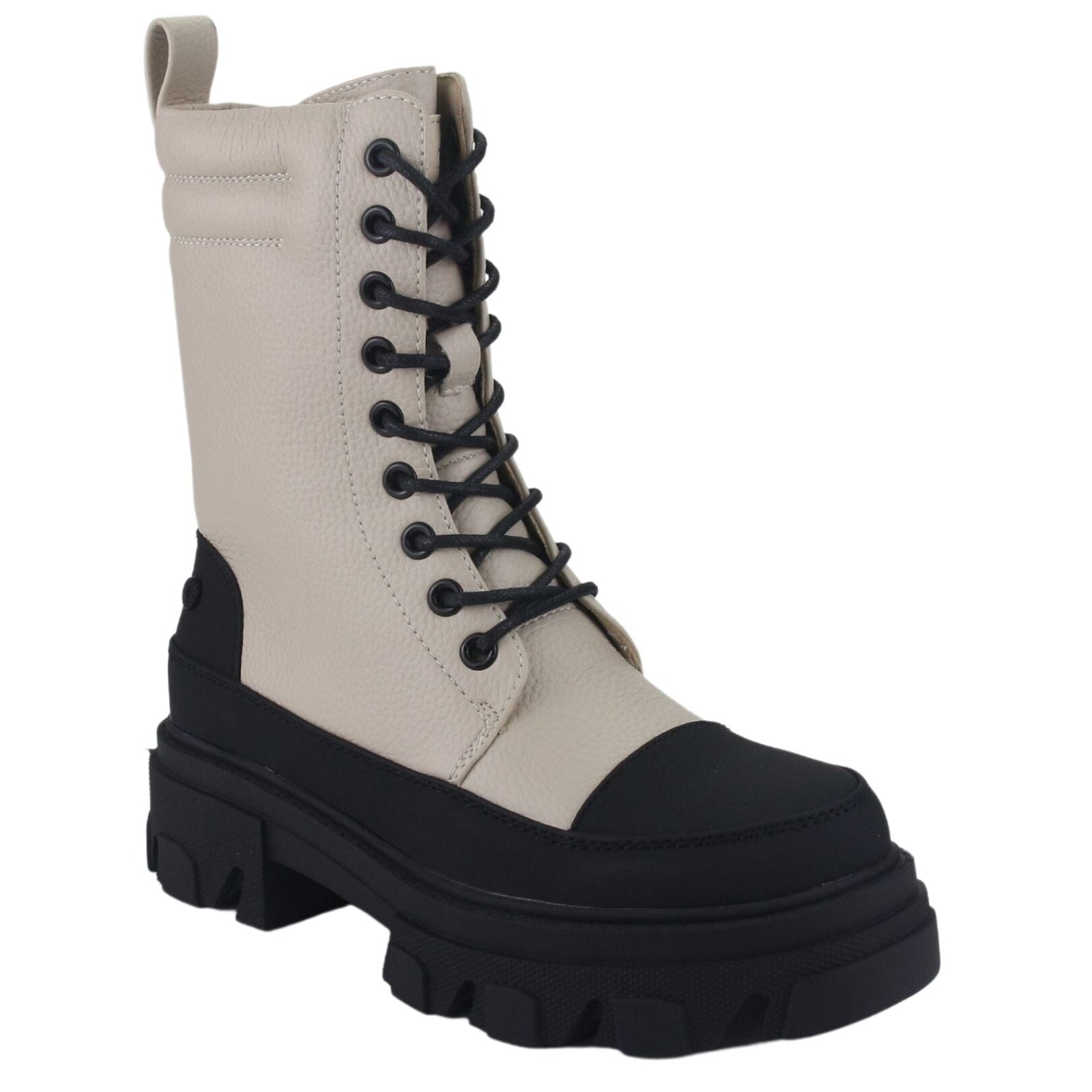 Botin Chalada Mujer Karl-10 Beige Casual Botines Taco Chalada 