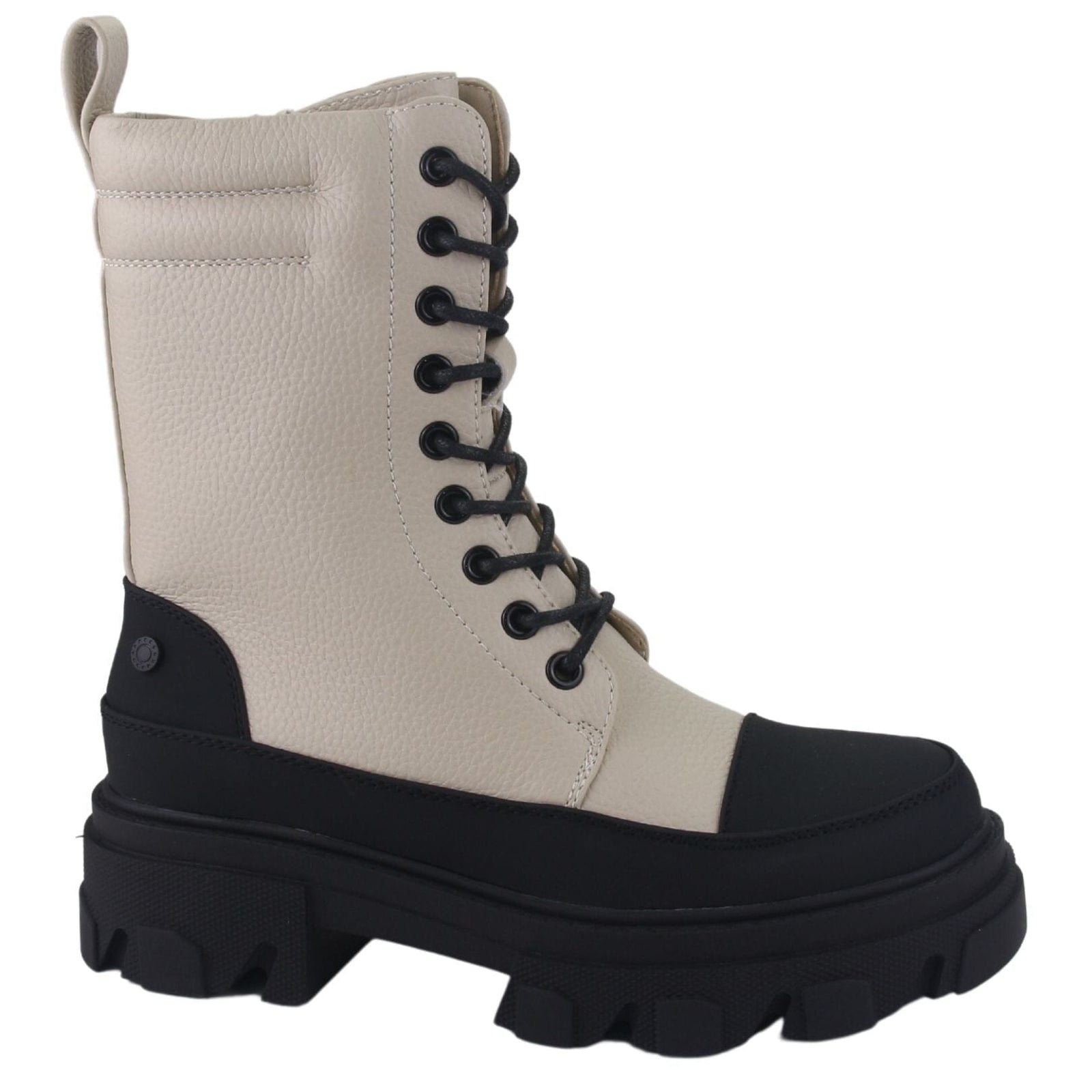 Botin Chalada Mujer Karl-10 Beige Casual Botines Taco Chalada 