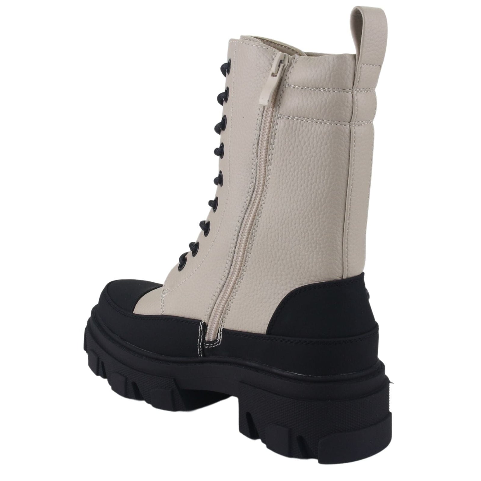 Botin Chalada Mujer Karl-10 Beige Casual Botines Taco Chalada 