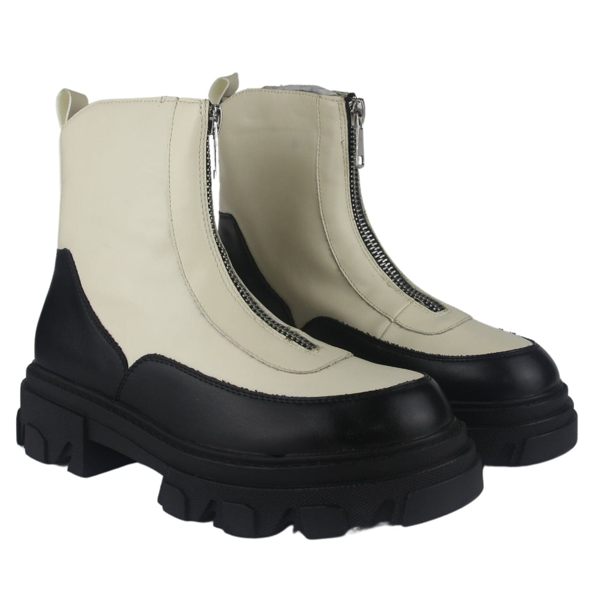 Botin Chalada Mujer Karl-3 Crema Casual Botines Chalada 