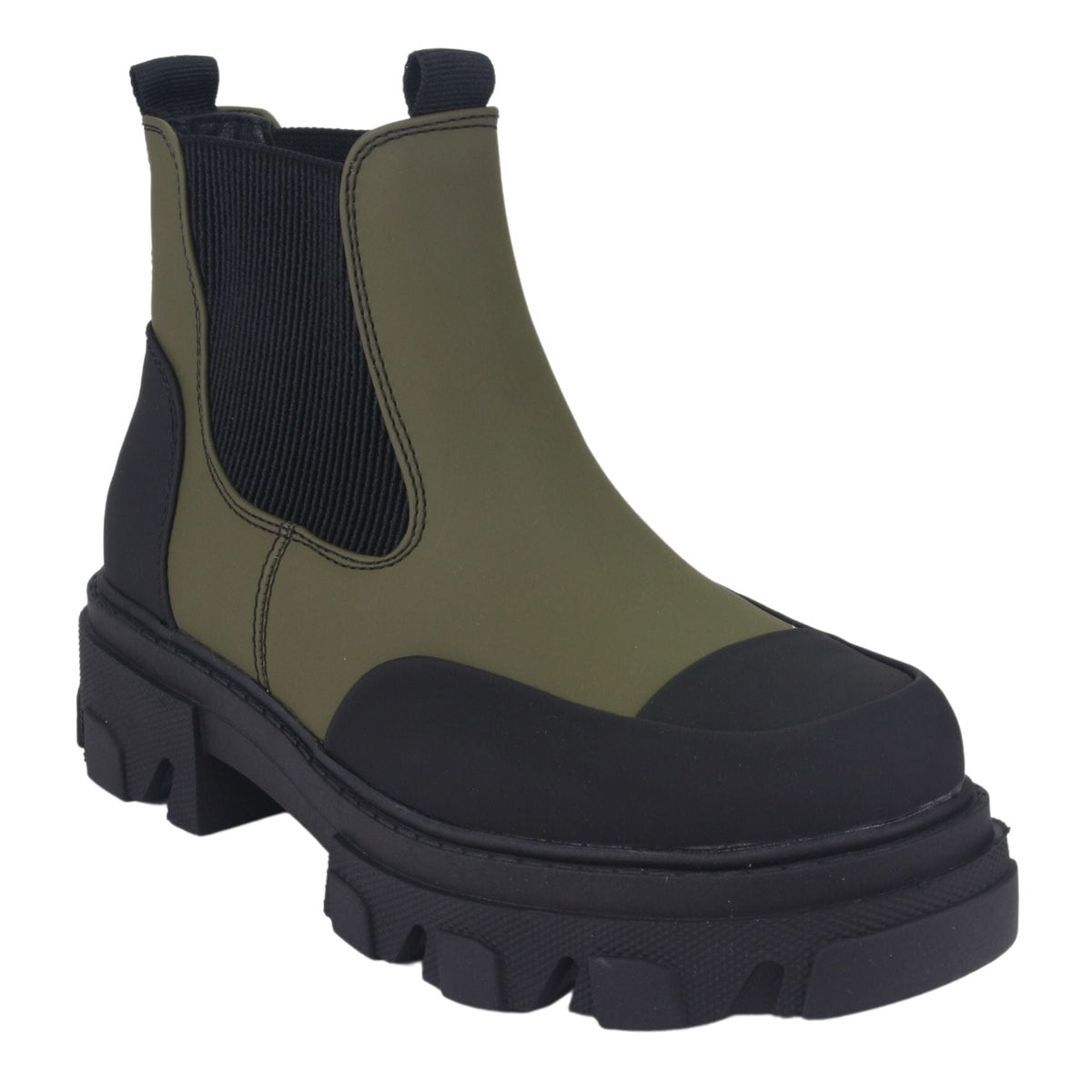 Botin Chalada Mujer Karl-8 Oliva Casual Botines Chalada 