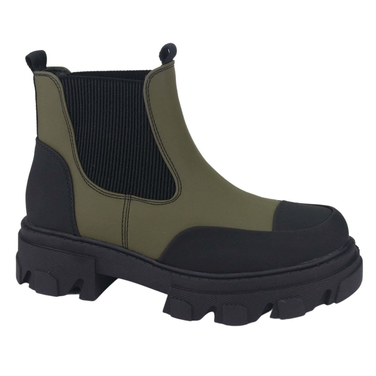 Botin Chalada Mujer Karl-8 Oliva Casual Botines Chalada 