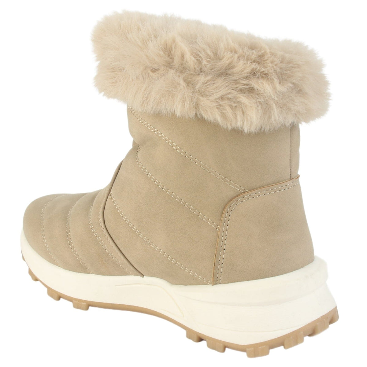 Botin Chalada Mujer Laica-1 Beige Casual Botines Plataforma Chalada 