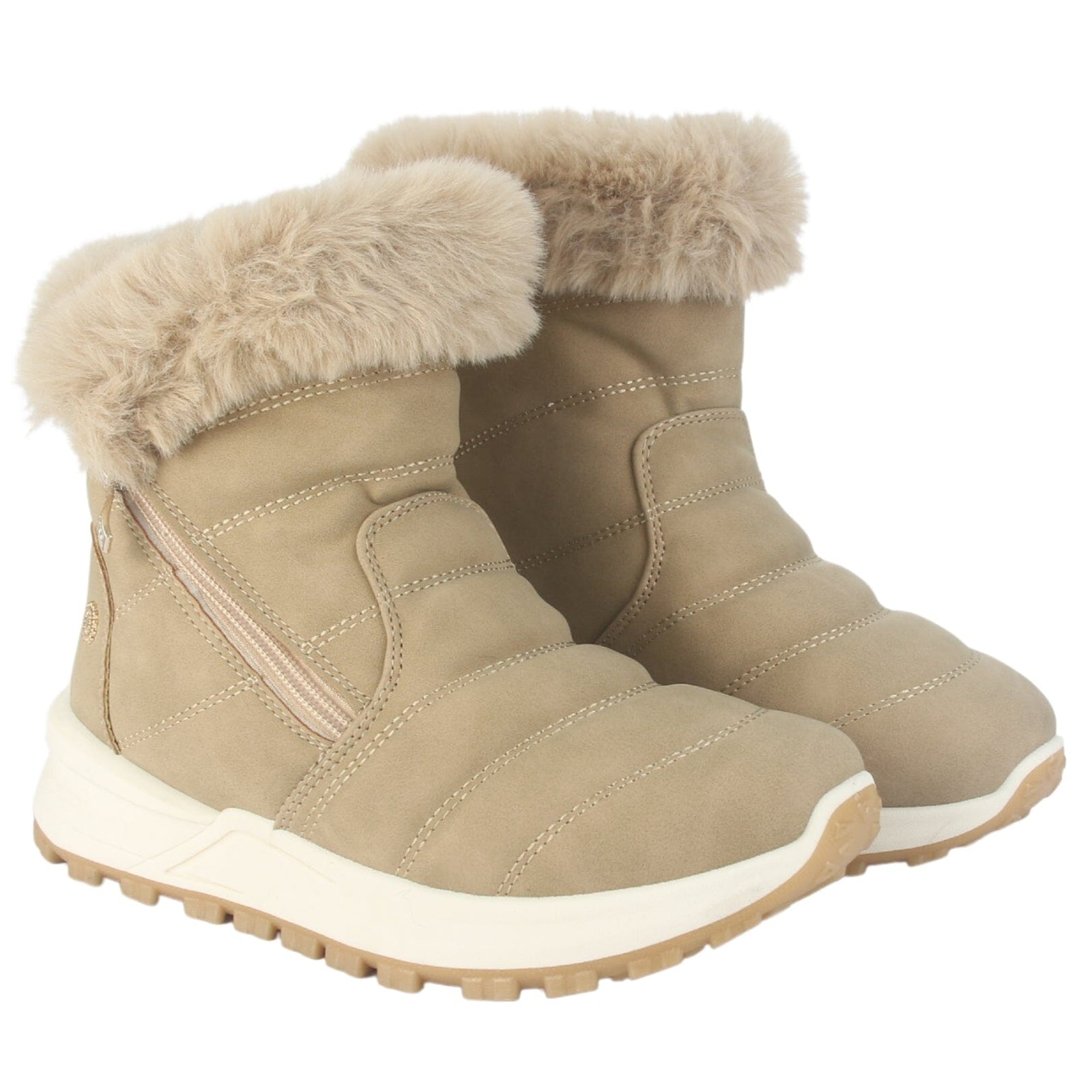Botin Chalada Mujer Laica-1 Beige Casual Botines Plataforma Chalada 