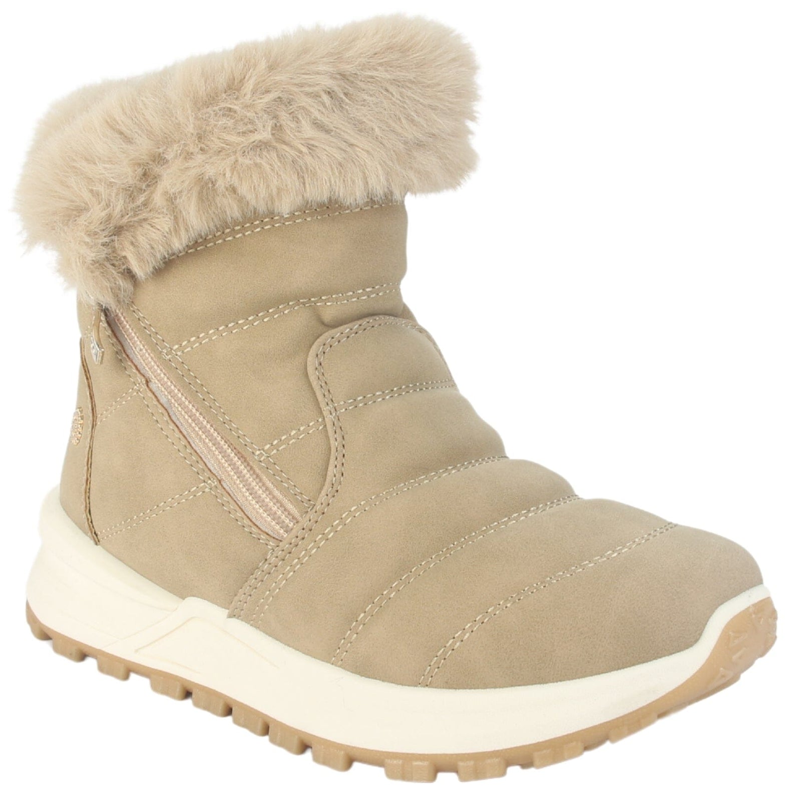 Botin Chalada Mujer Laica-1 Beige Casual Botines Plataforma Chalada 