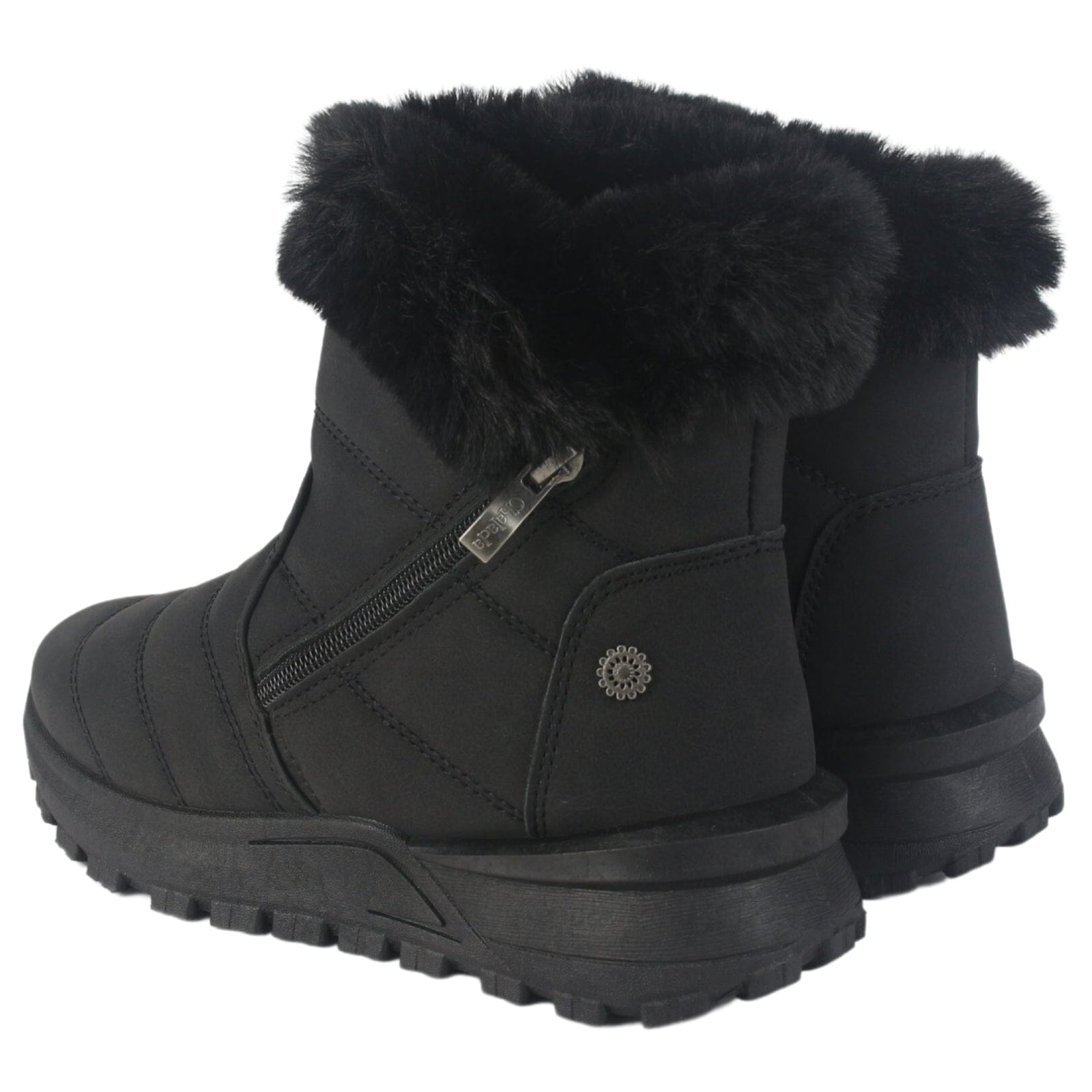 Botin Chalada Mujer Laica-1 Negro Casual Botines Plataforma Chalada 