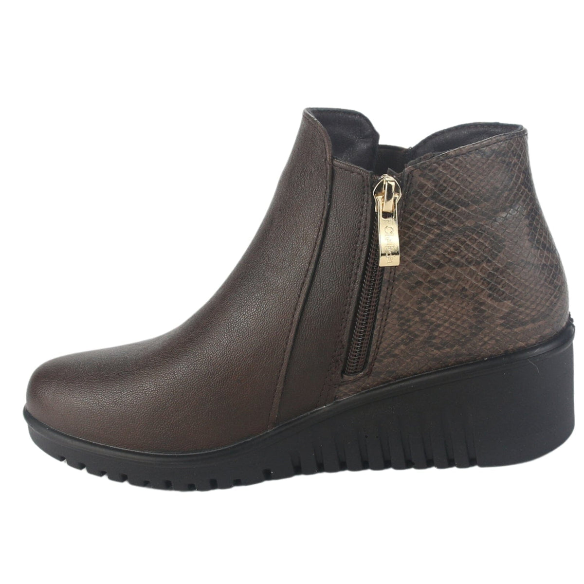 Botin Chalada Mujer Lili-1 café Casual Botines Plataforma Chalada 