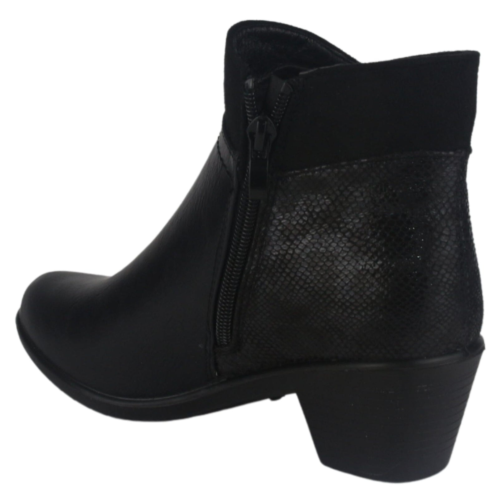 Botin Chalada Mujer Litang-2 Negro Casual Botines Chalada 