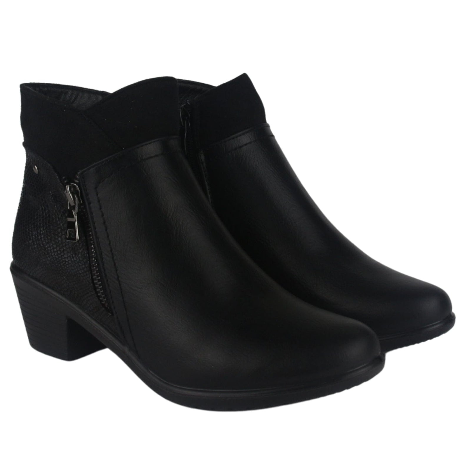 Botin Chalada Mujer Litang-2 Negro Casual Botines Chalada 