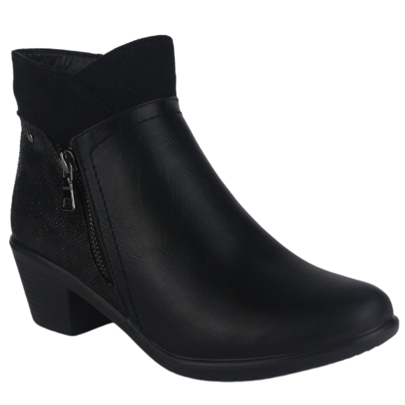 Botin Chalada Mujer Litang-2 Negro Casual Botines Chalada 