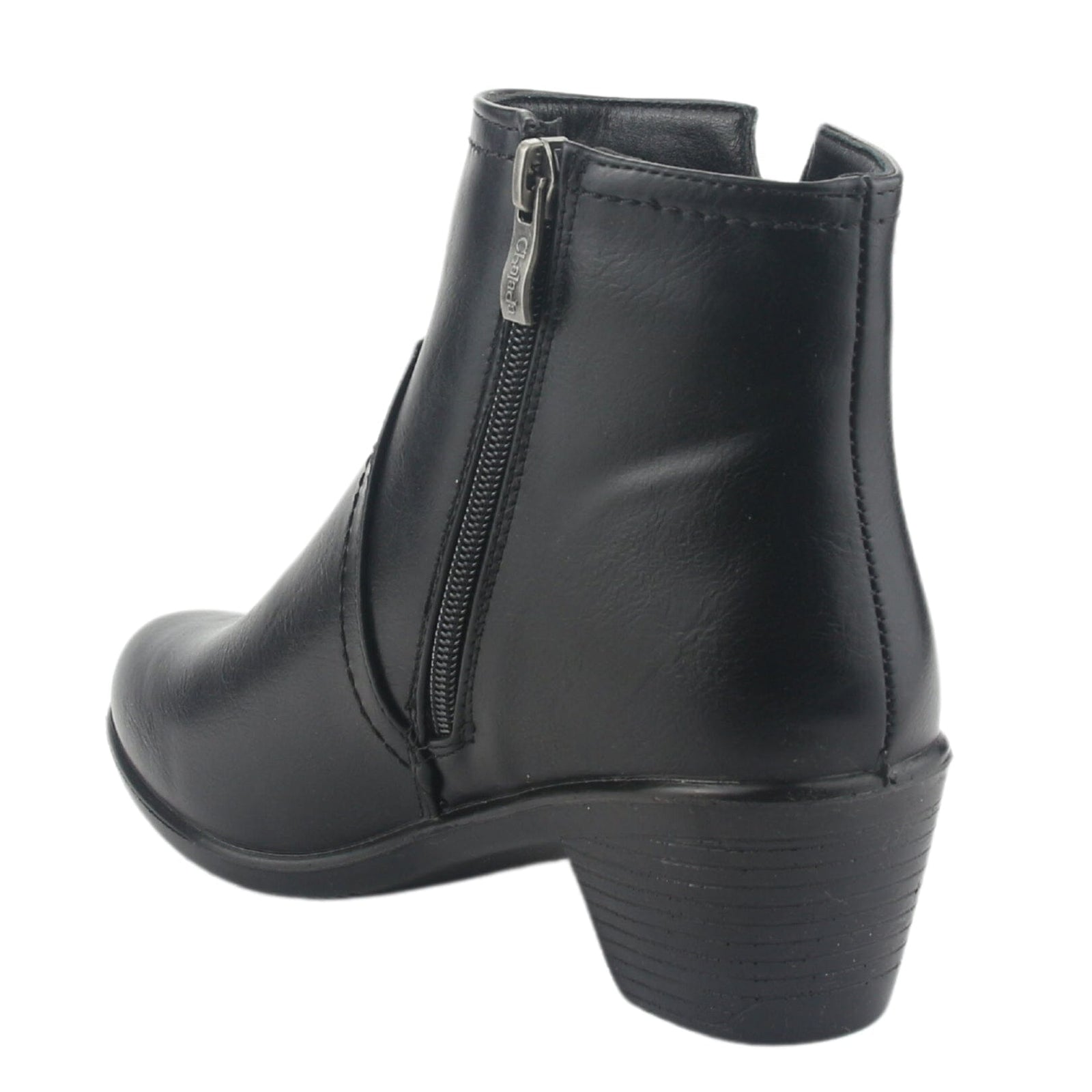 Botin Chalada Mujer Litang-6 Negro Casual Botines Taco Chalada 