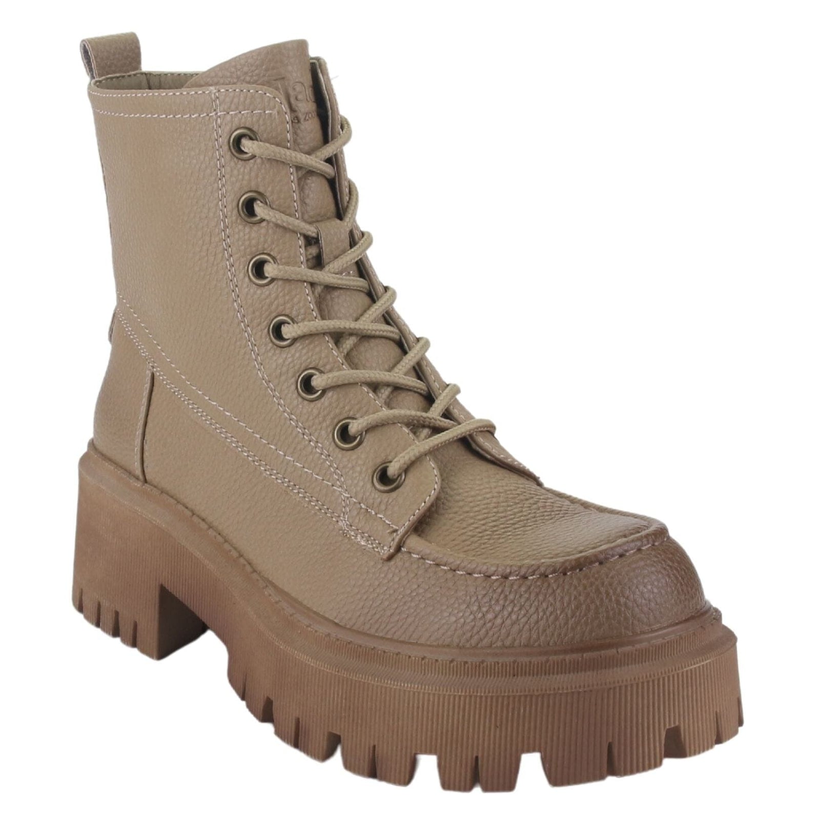 Botin Chalada Mujer Matter-1 Beige Casual Botines Taco Chalada 