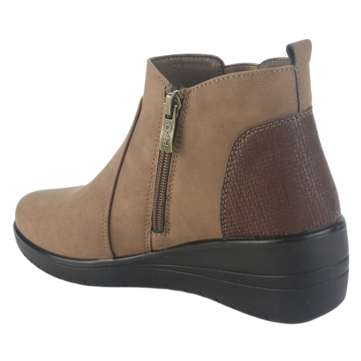 Botin Chalada Mujer Matter-20 Camel Casual Botines Taco Chalada 