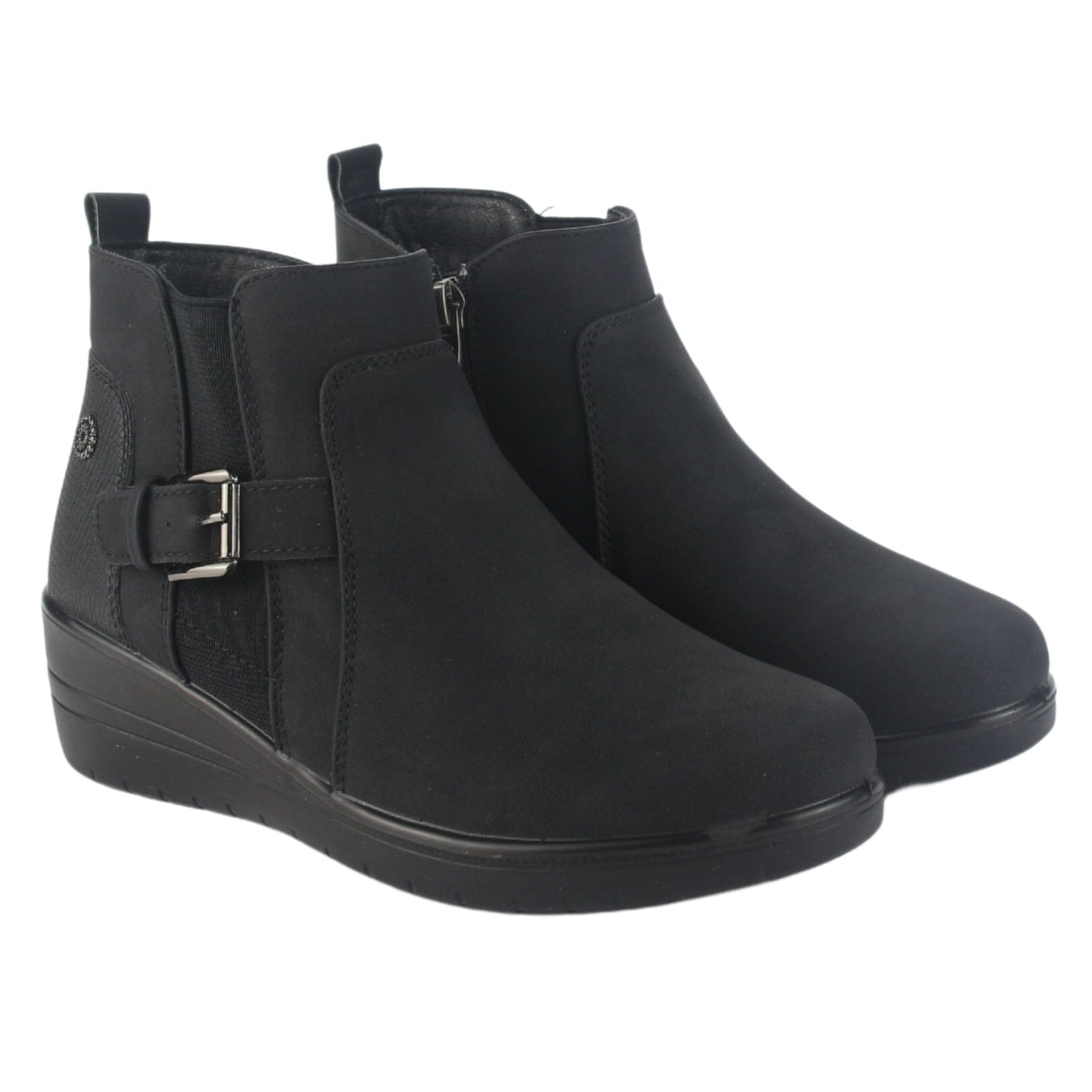 Botin Chalada Mujer Matter-20 Negro Casual Botines Taco Chalada 