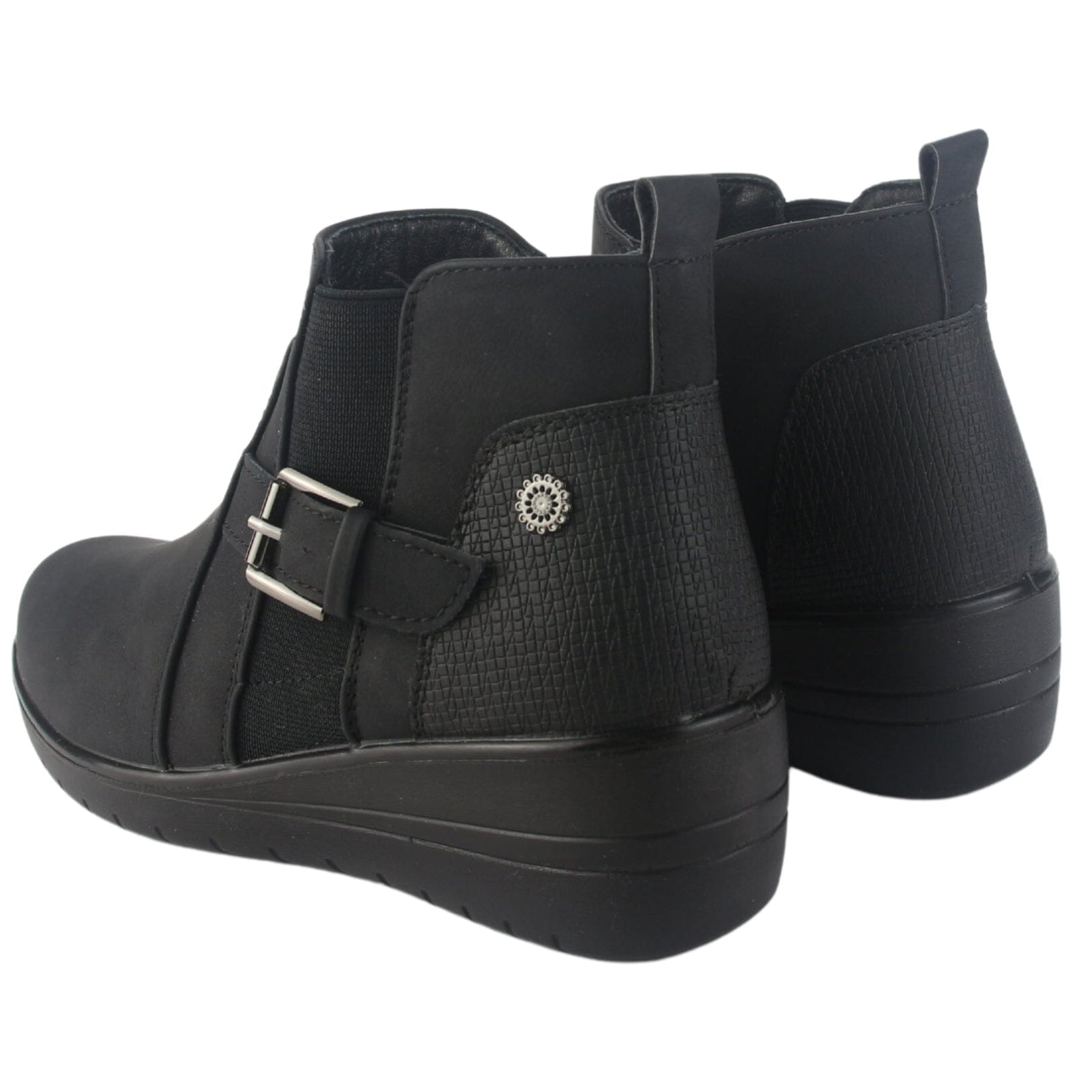 Botin Chalada Mujer Matter-20 Negro Casual Botines Taco Chalada 