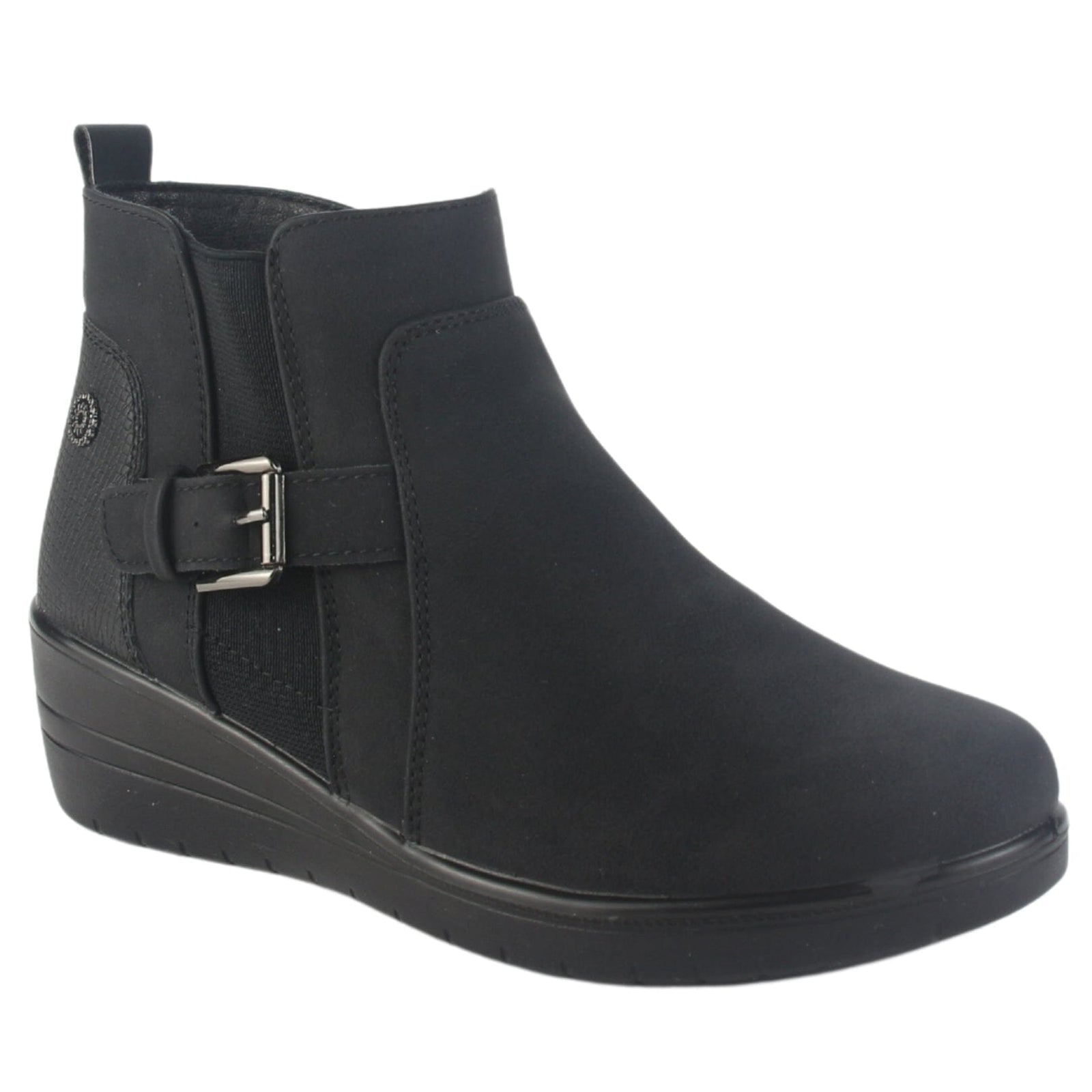 Botin Chalada Mujer Matter-20 Negro Casual Botines Taco Chalada 