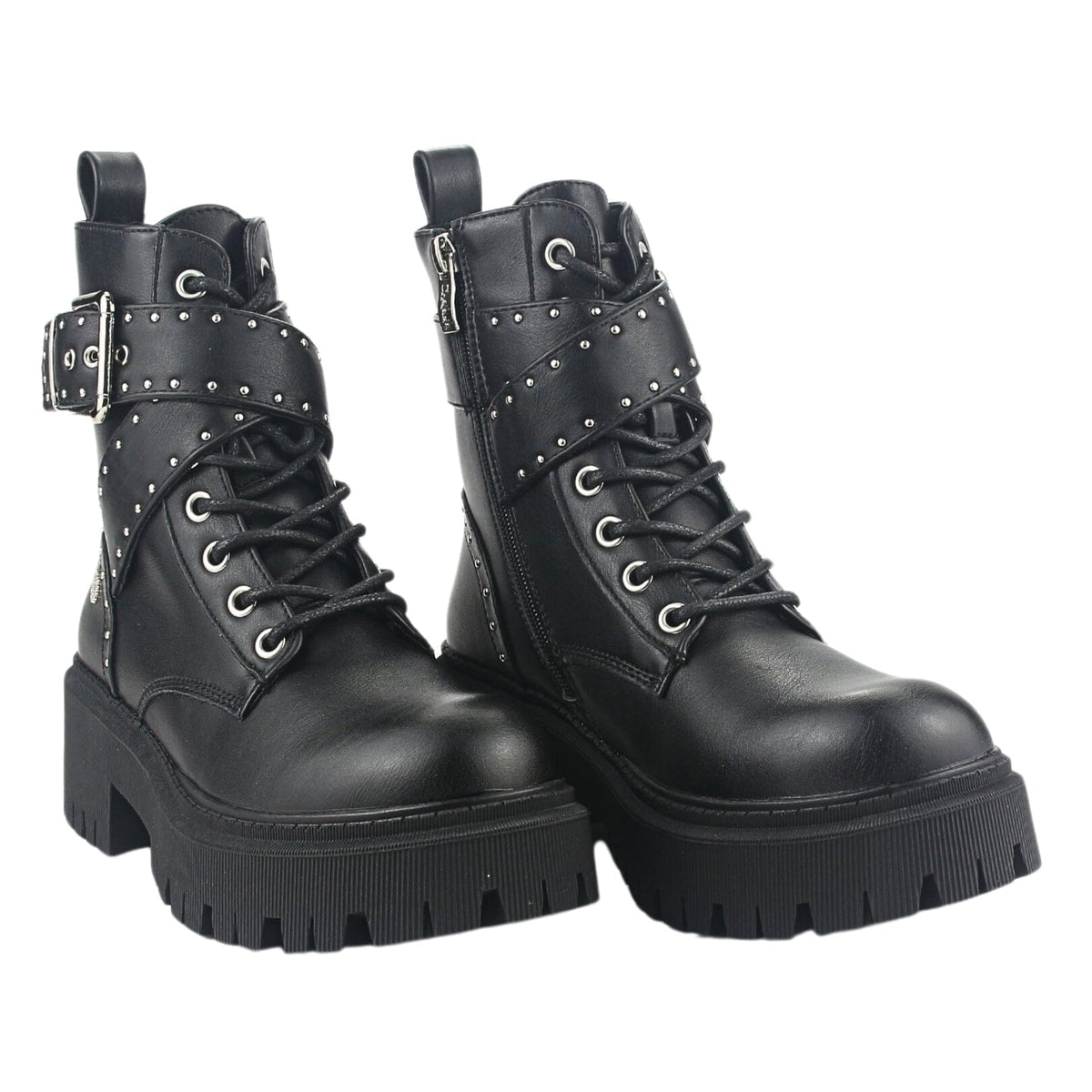Botin Chalada Mujer Matter-5 Negro Plataforma Botines Plataforma Chalada 