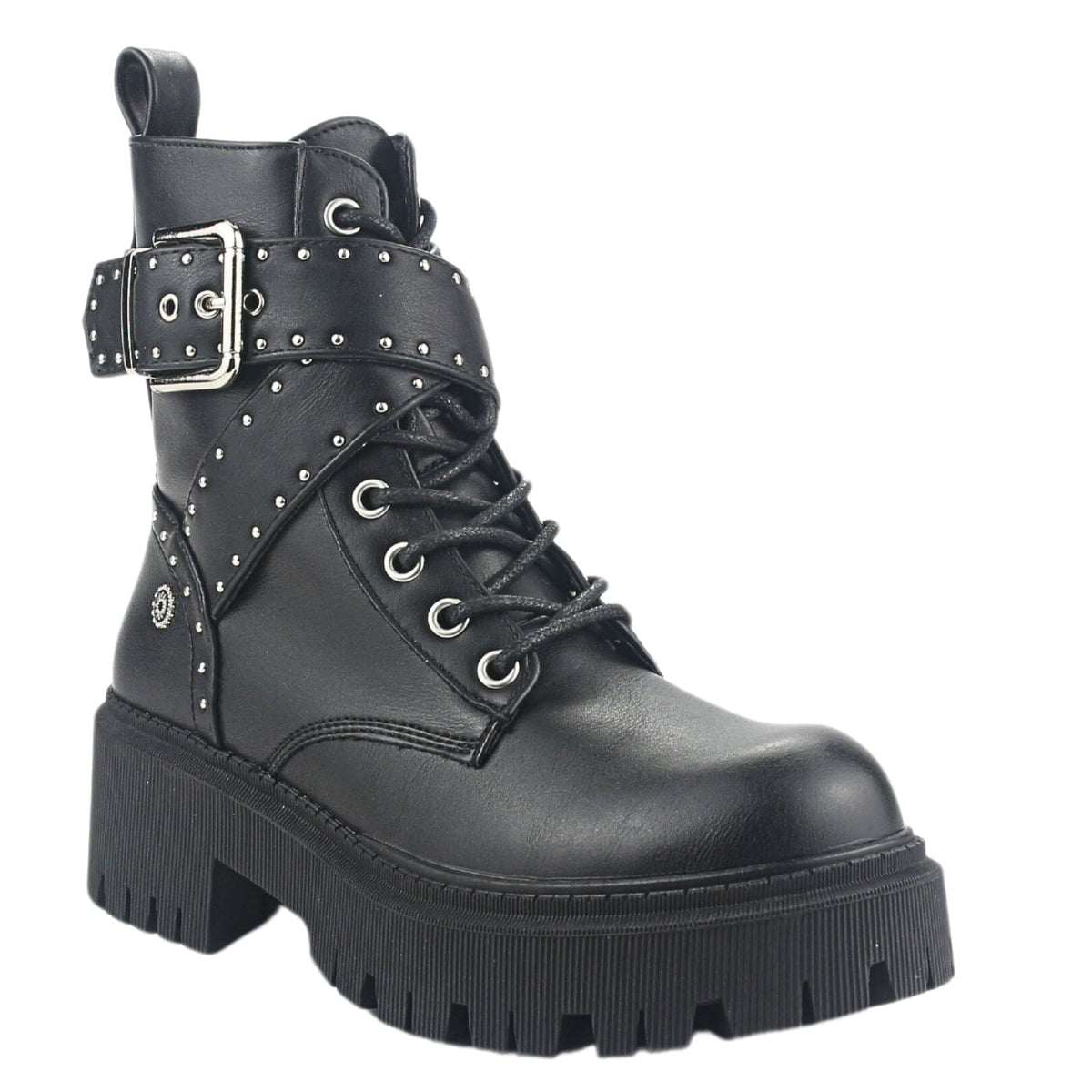 Botin Chalada Mujer Matter-5 Negro Plataforma Botines Plataforma Chalada 