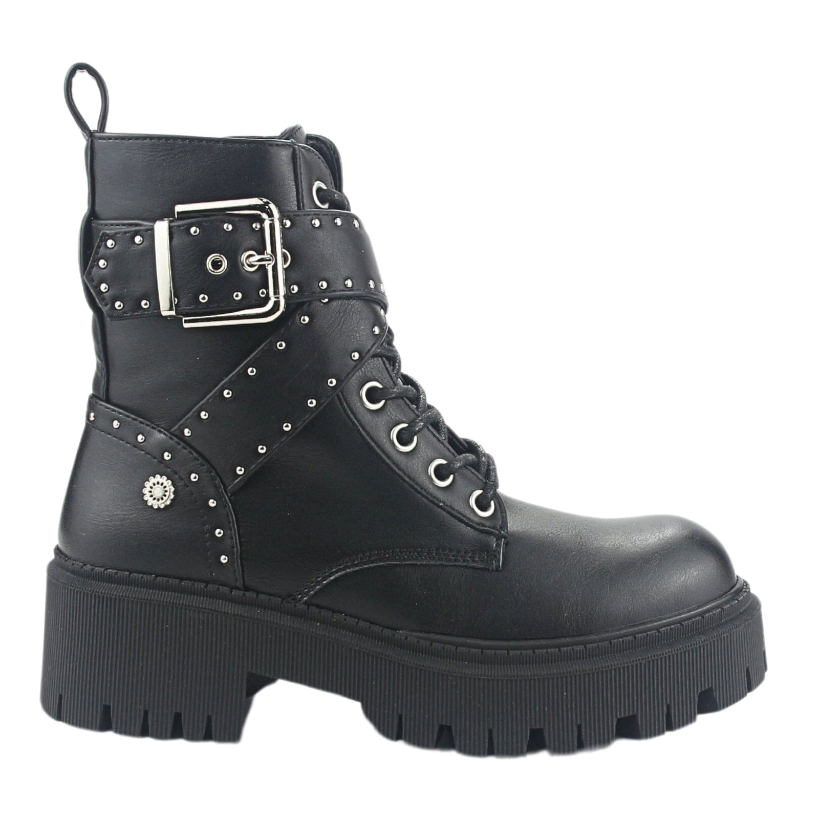 Botin Chalada Mujer Matter-5 Negro Plataforma Botines Plataforma Chalada 