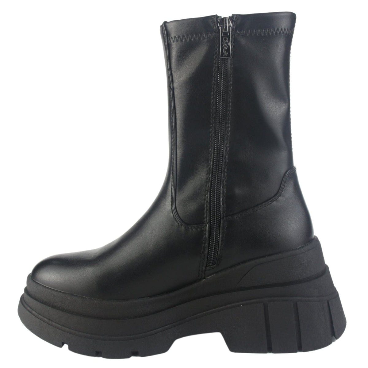 Botin Chalada Mujer Natirus-1 Negro Casual Botines Plataforma Chalada 