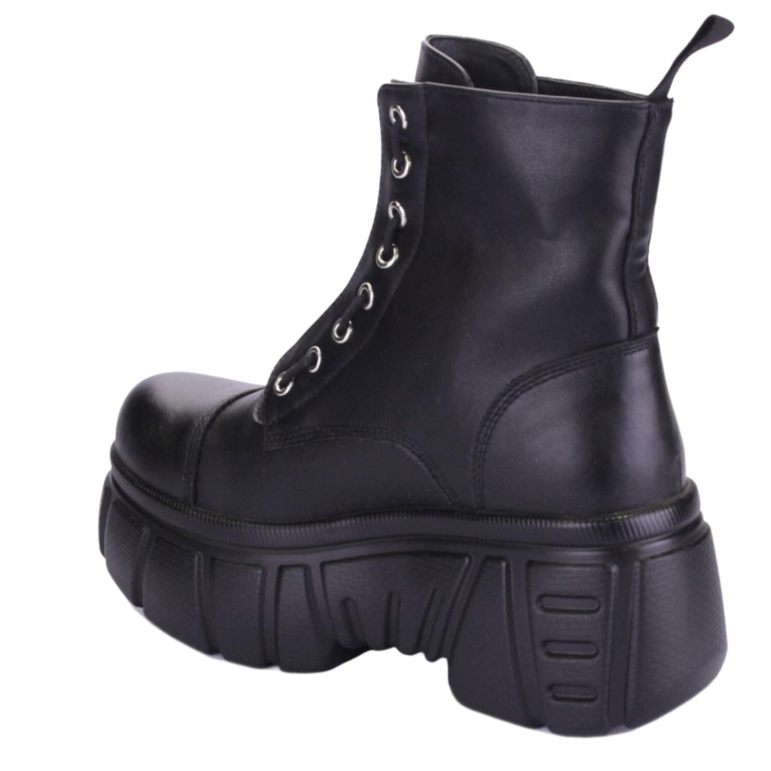 Botin Chalada Mujer Nrock-5 Negro Plataforma Botines Chalada 
