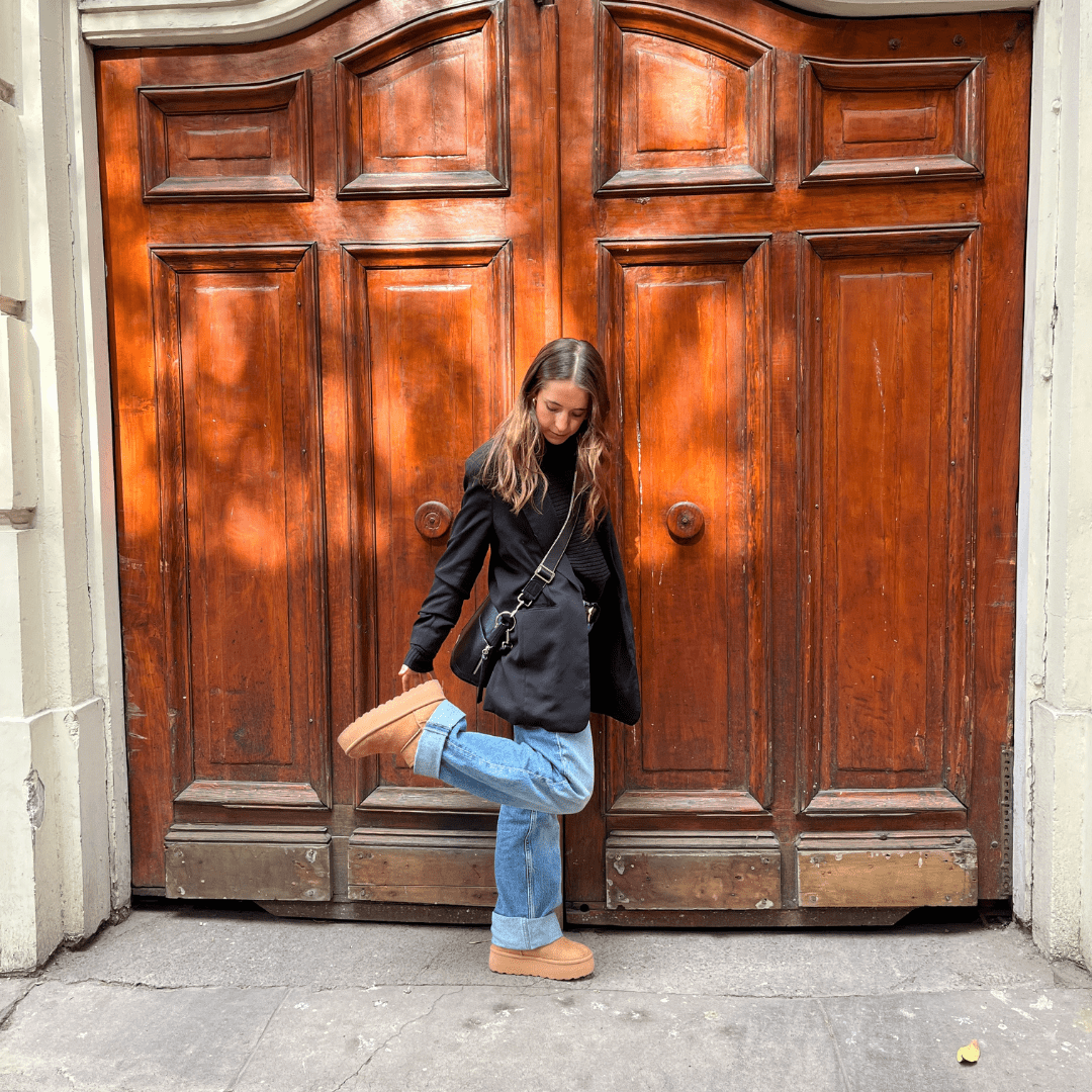 Botin Chalada Mujer Pinguih-2 Tostado Comfort Botines Comfort Chalada 