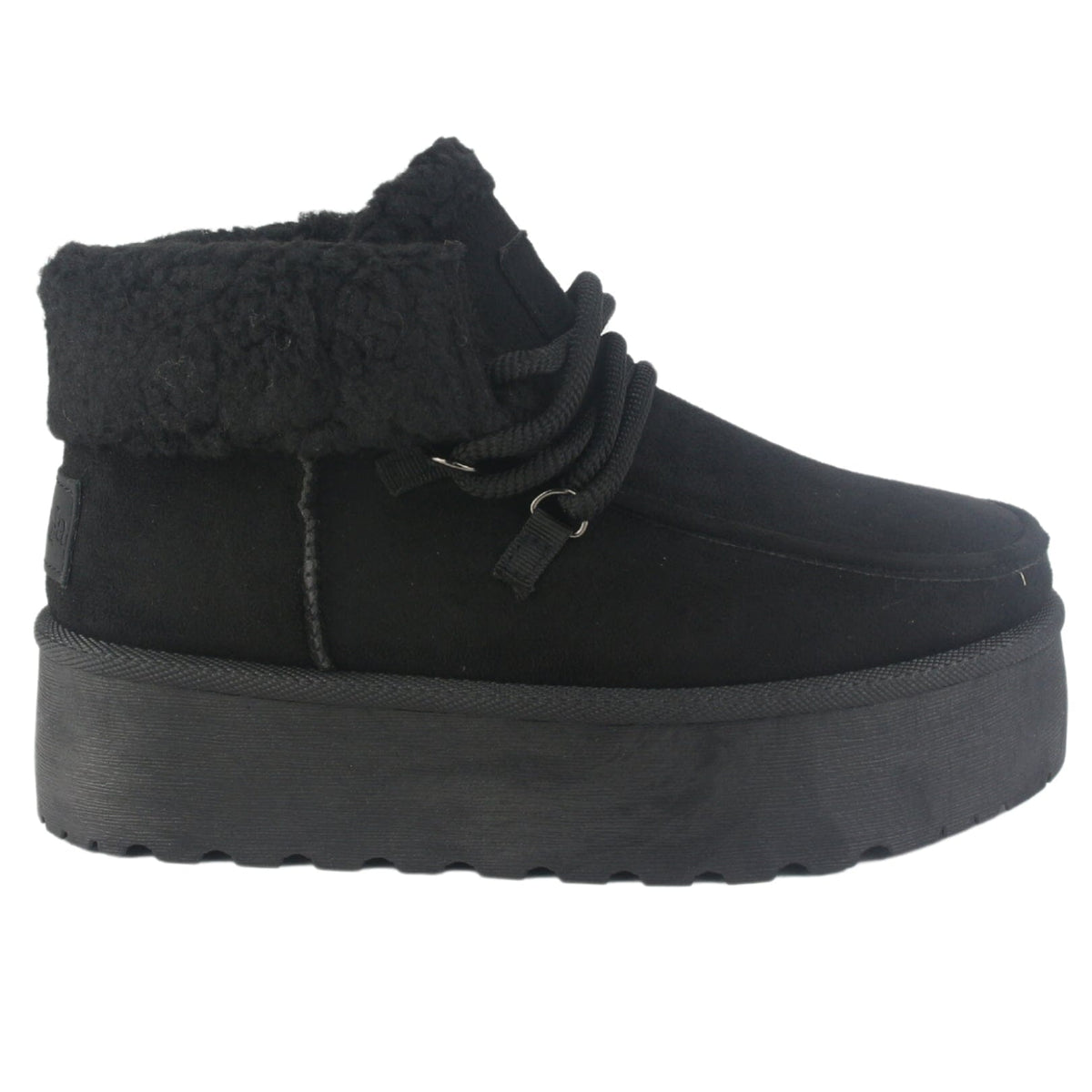 Botin Chalada Mujer Pinguih-4 Negro Casual Pantuflas Chalada 
