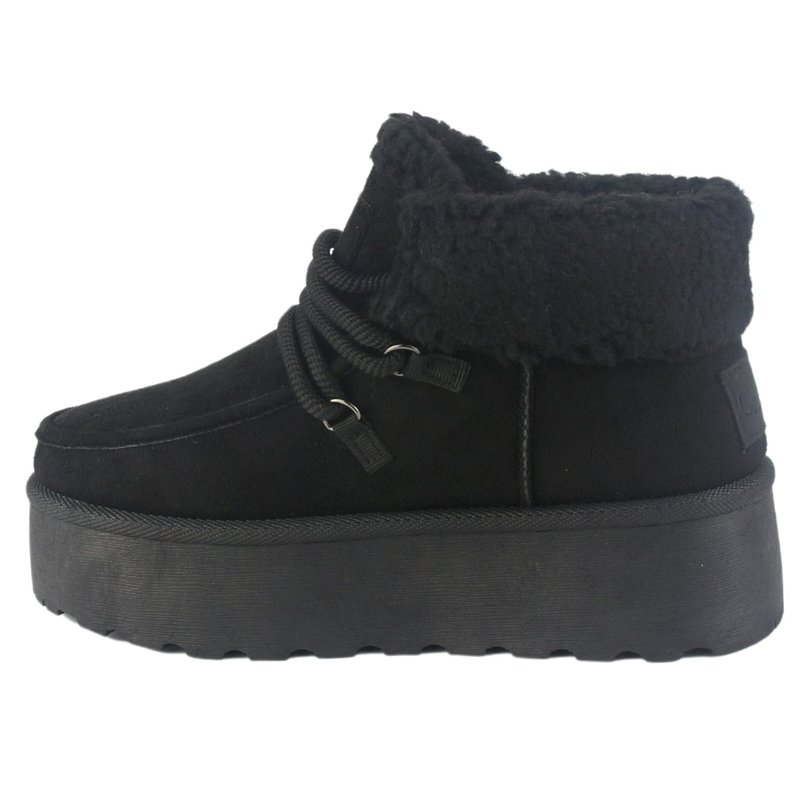 Botin Chalada Mujer Pinguih-4 Negro Casual Pantuflas Chalada 