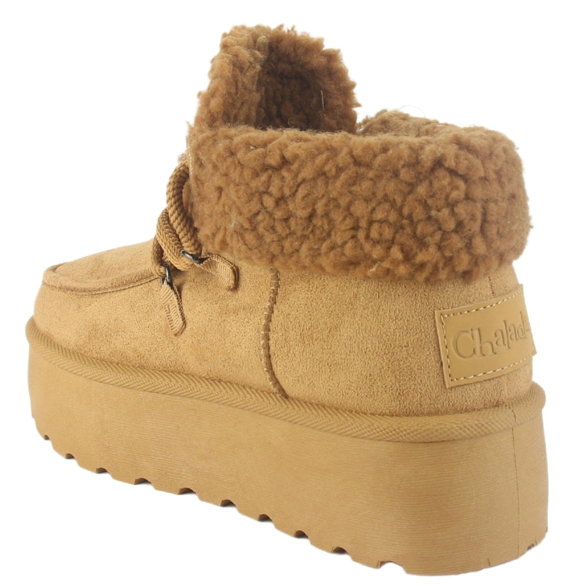 Botin Chalada Mujer Pinguih-4 Tostado Urbano Pantuflas Chalada 