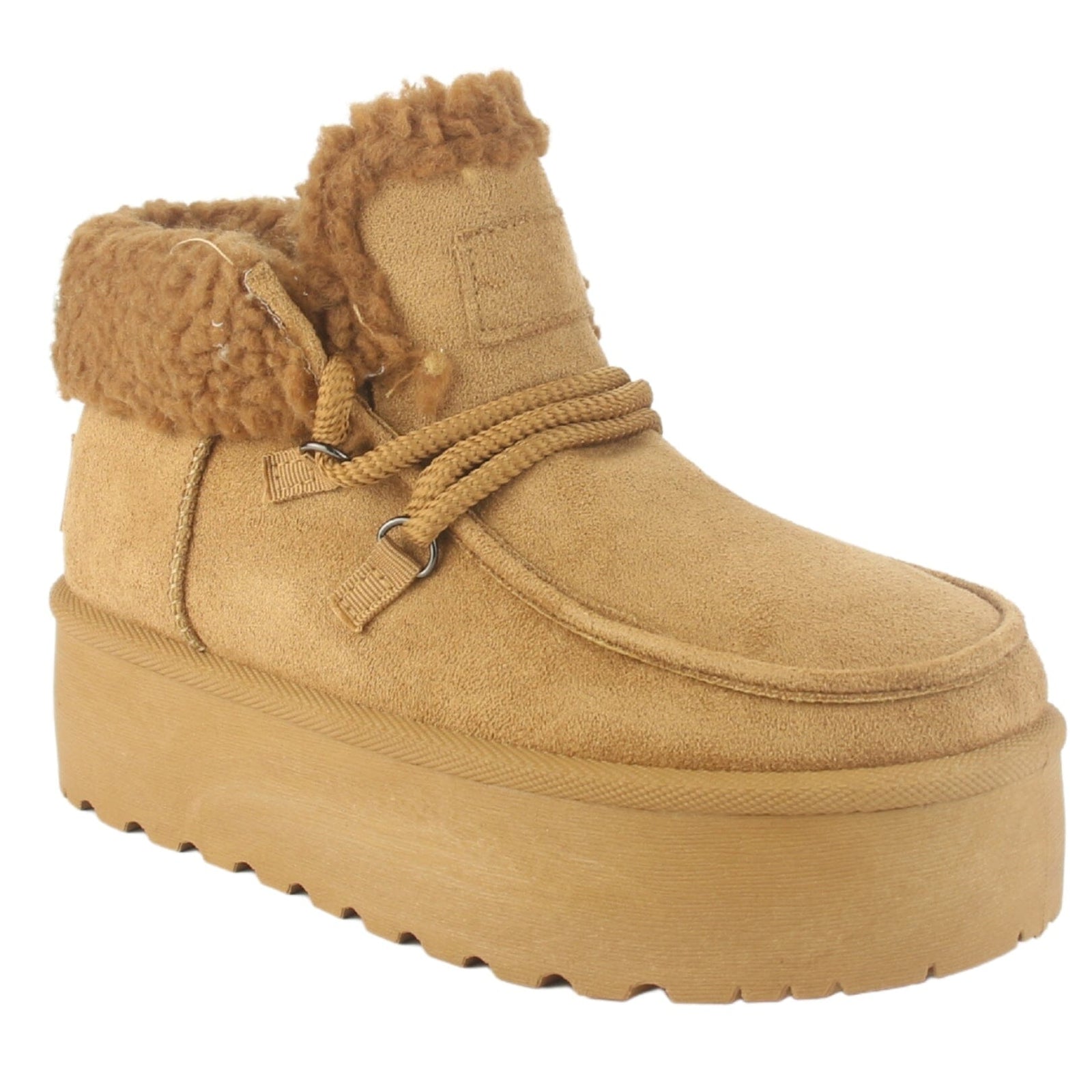 Botin Chalada Mujer Pinguih-4 Tostado Urbano Pantuflas Chalada 