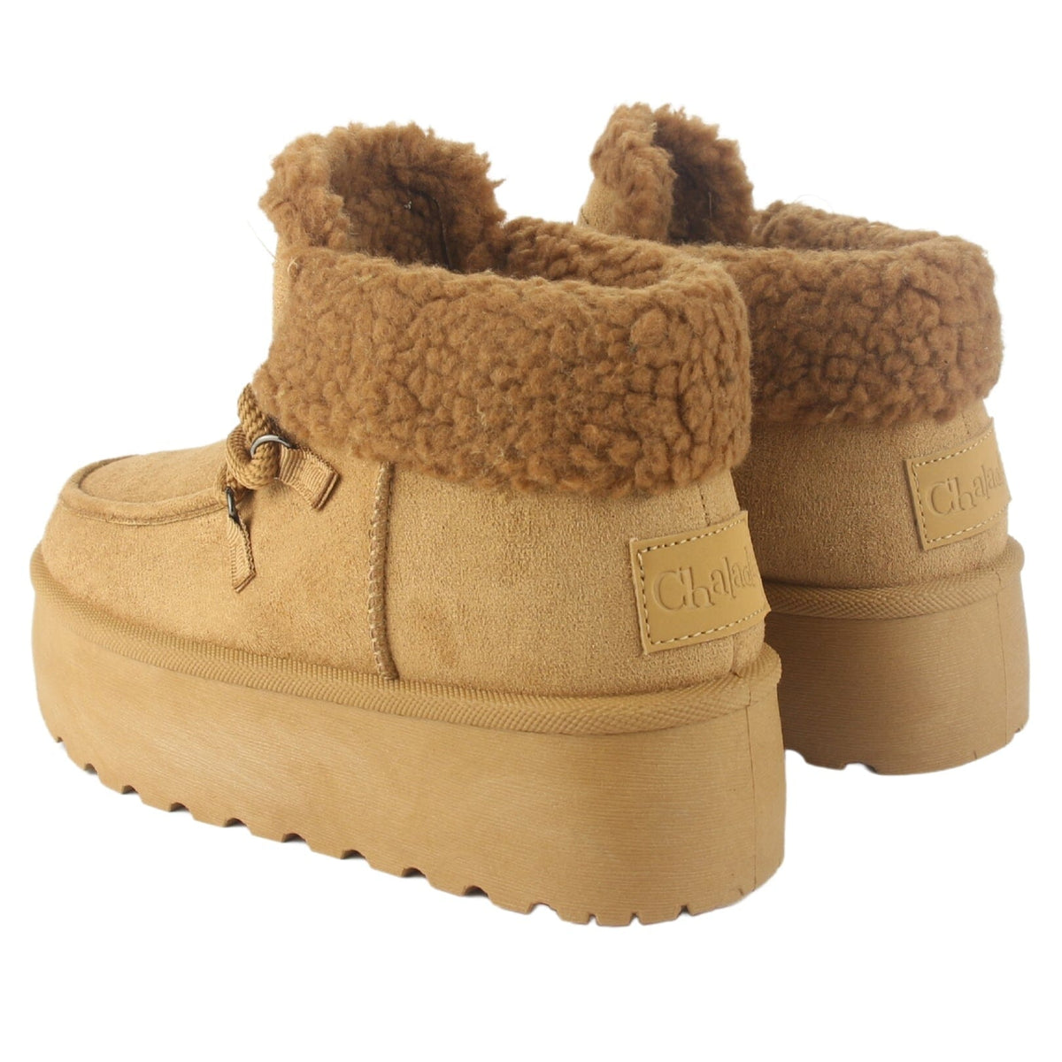 Botin Chalada Mujer Pinguih-4 Tostado Urbano Pantuflas Chalada 