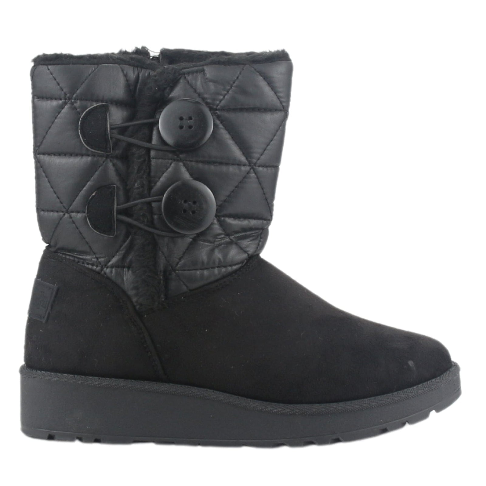 Botin Chalada Mujer Pinnew-21 Negro Casual Botines Planos Chalada 