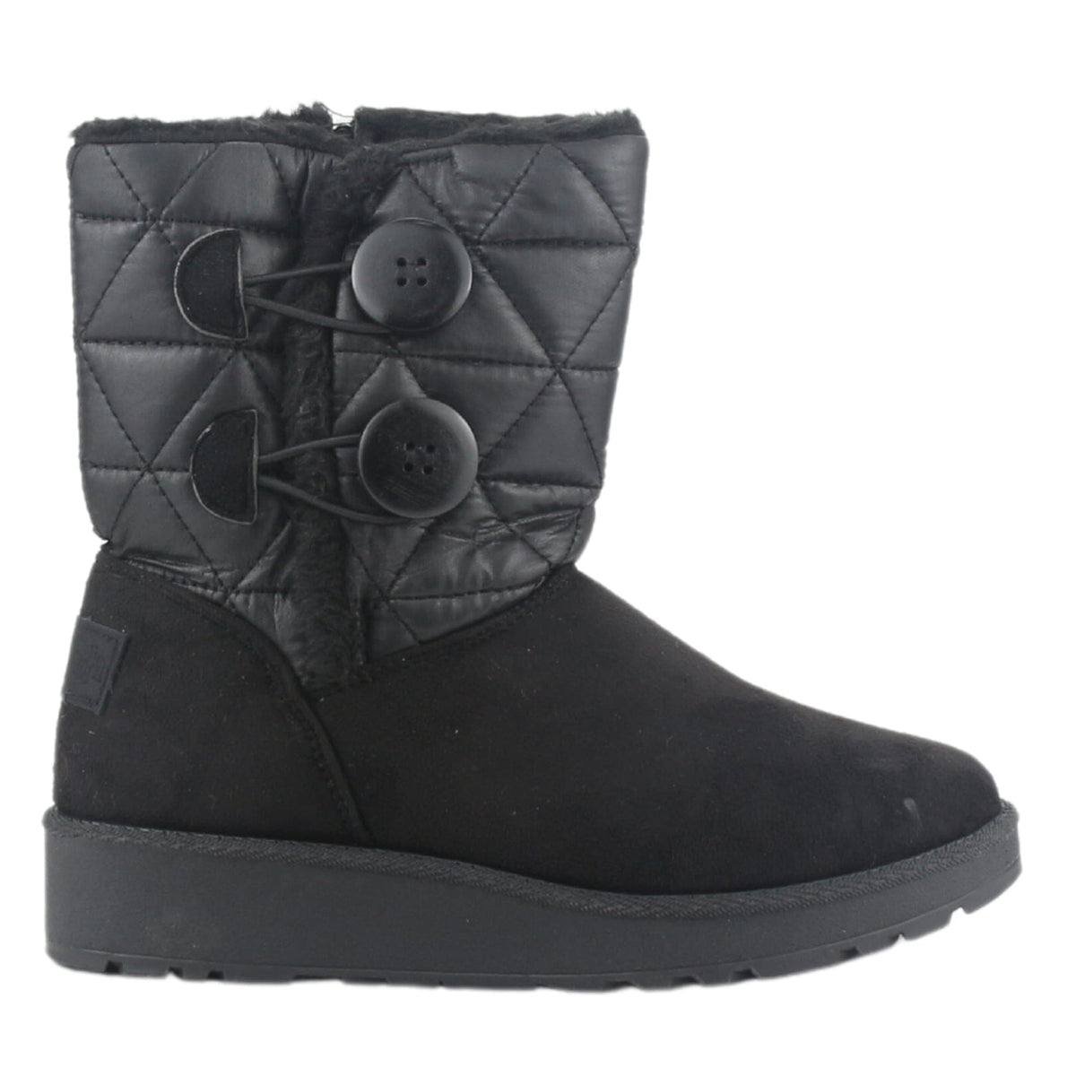 Botin Chalada Mujer Pinnew-21 Negro Casual Botines Planos Chalada 