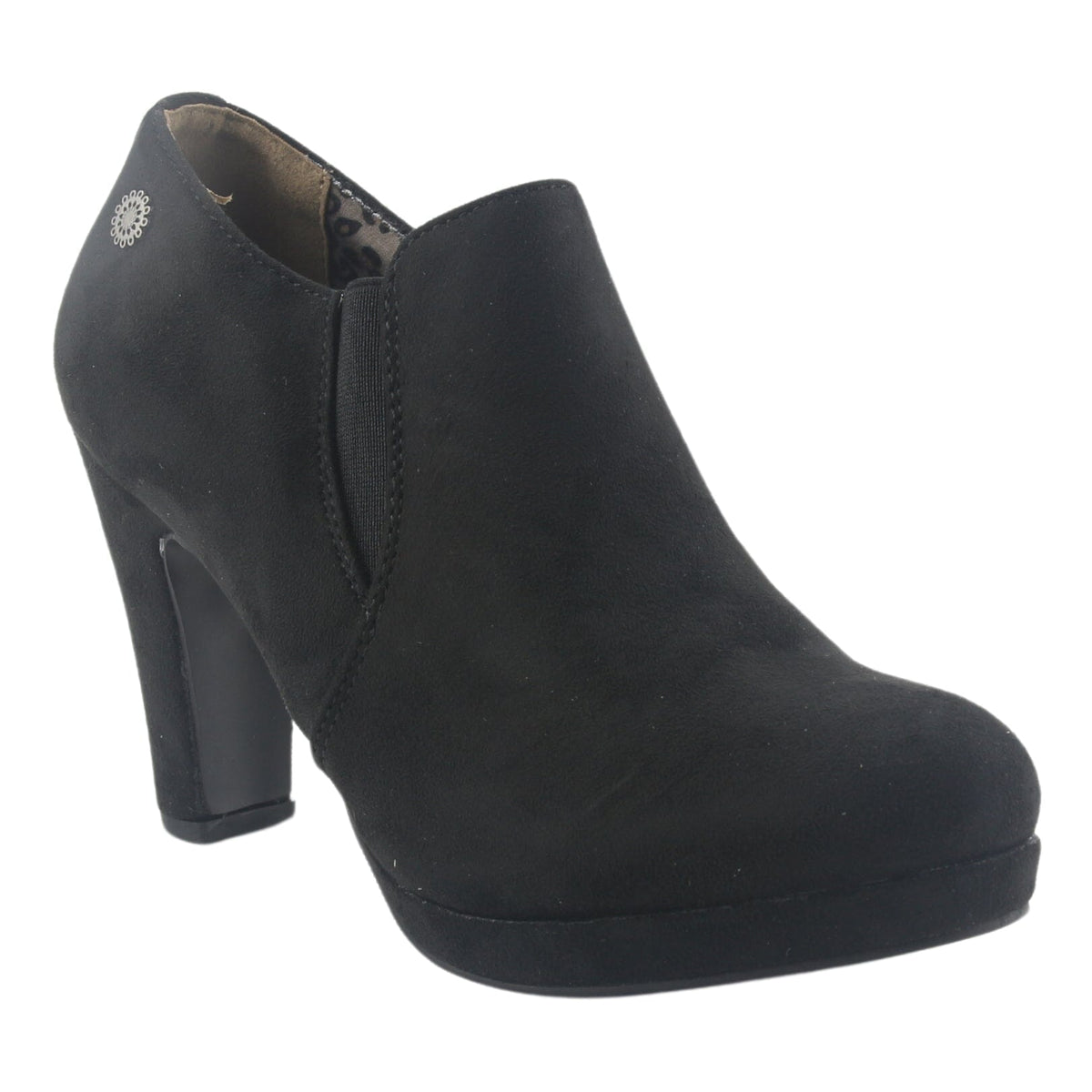 Botin Chalada Mujer Plataform-8 Negro Casual Botines Chalada 