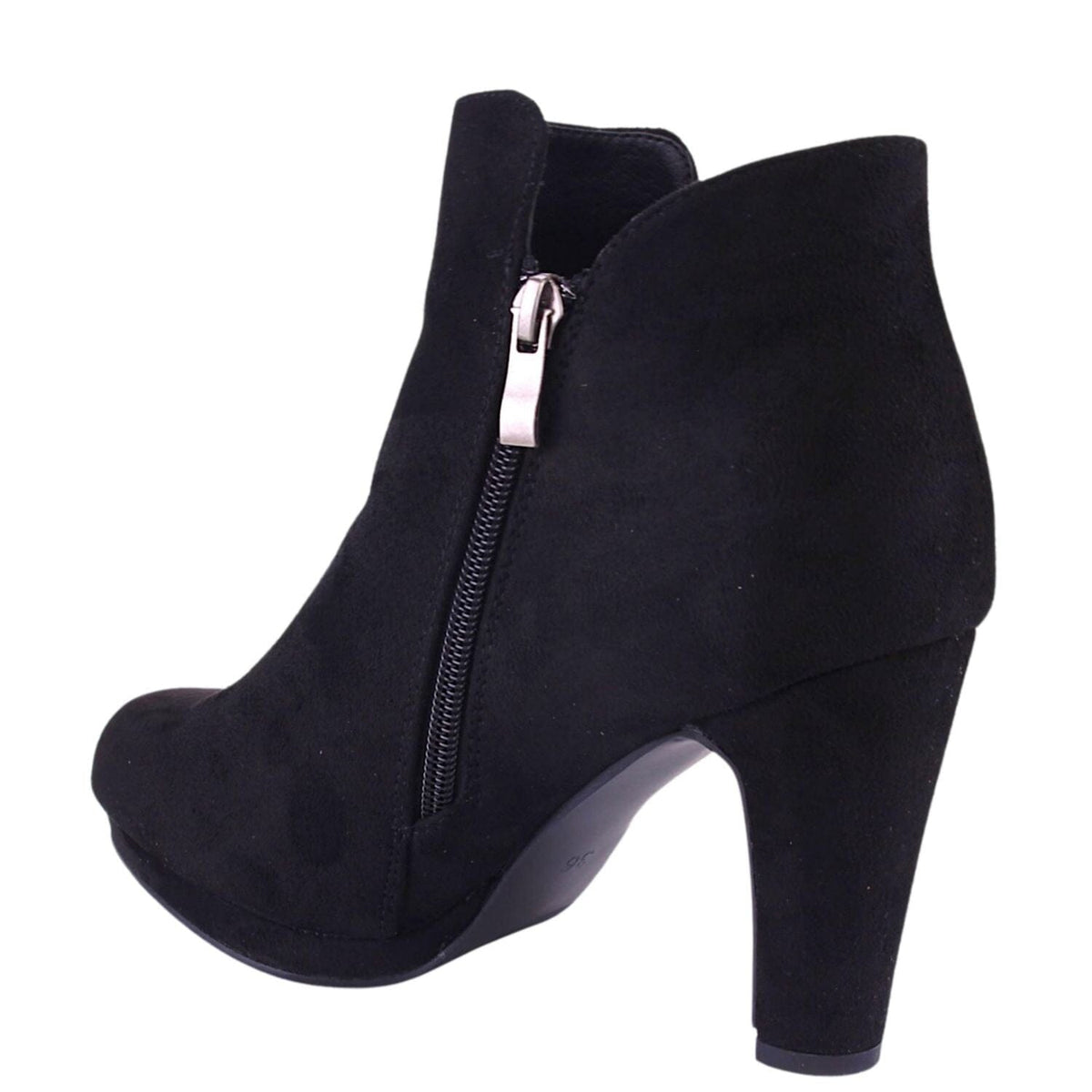 Botin Chalada Mujer Plataform10 Negro Moda Botines Chalada 