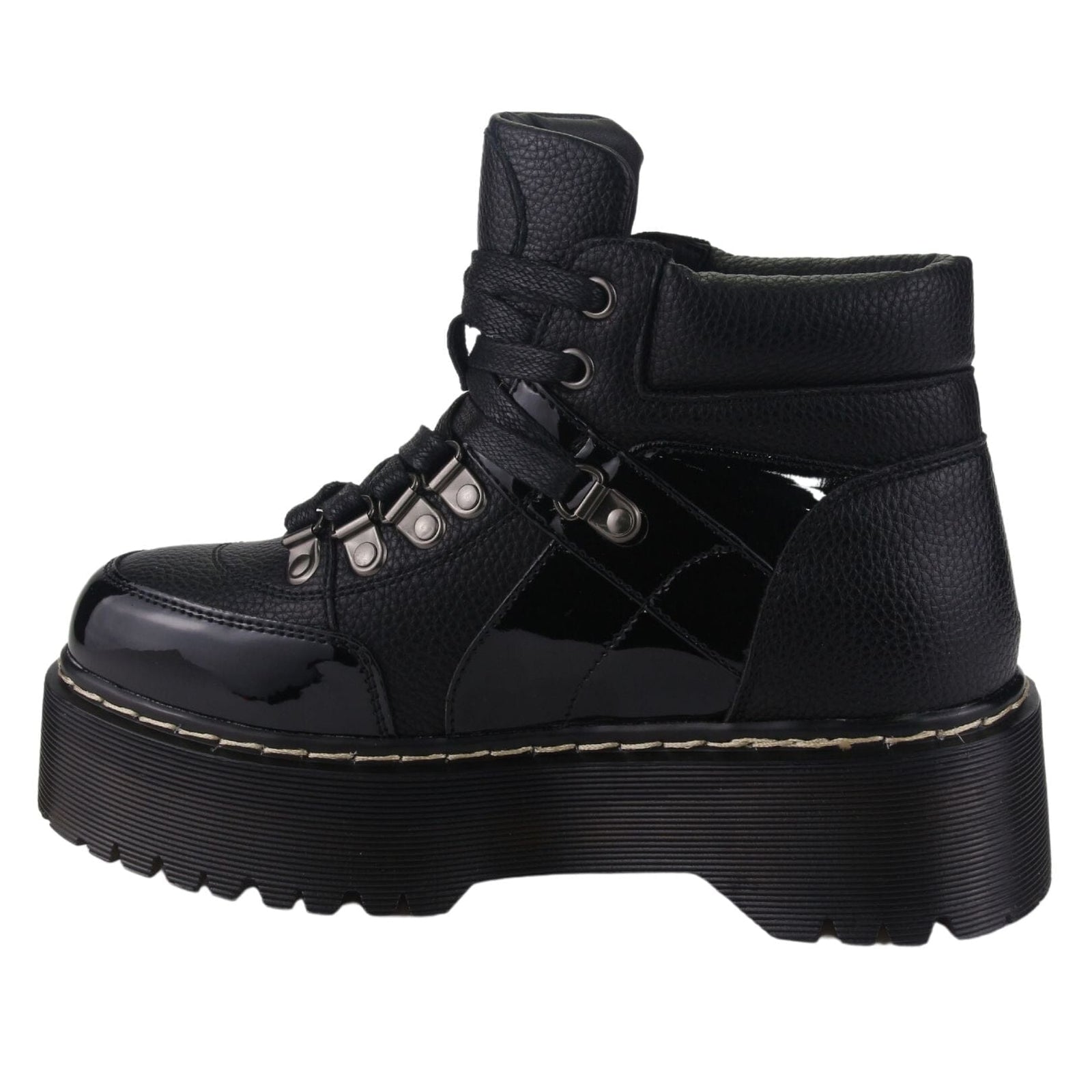 Botin Chalada Mujer Pool-22 Negro Casual Botines Plataforma Chalada 