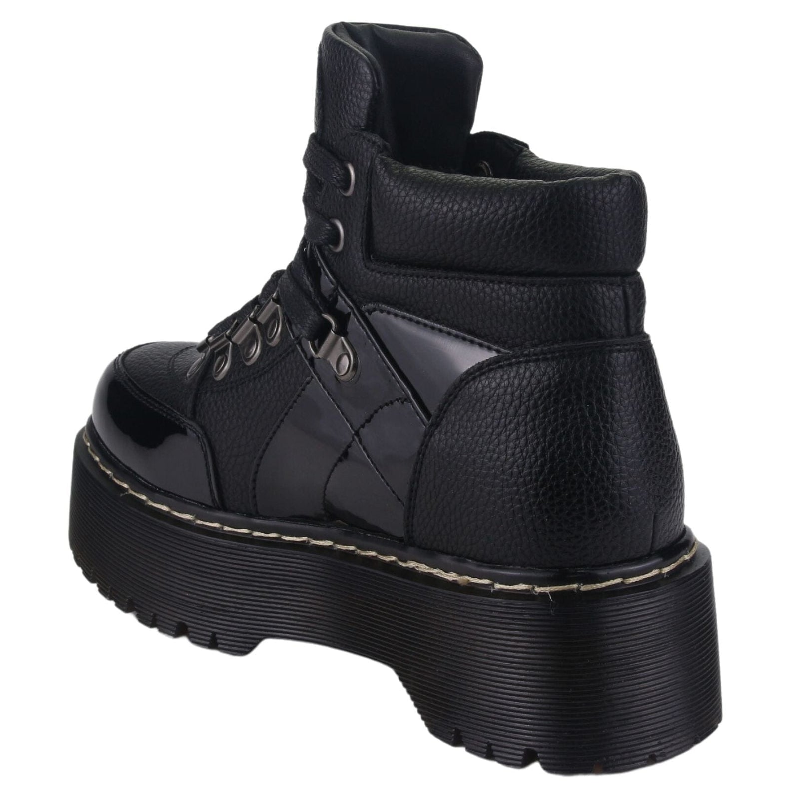 Botin Chalada Mujer Pool-22 Negro Casual Botines Plataforma Chalada 