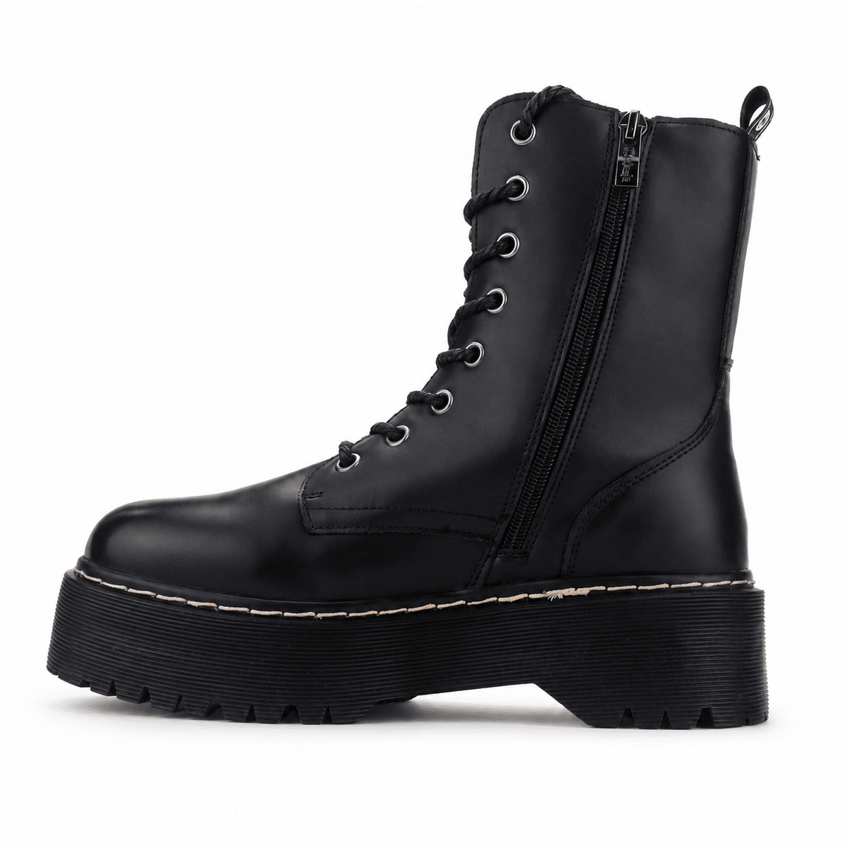 Botin Chalada Mujer Pool-3 Negro Plataforma Botines Chalada 