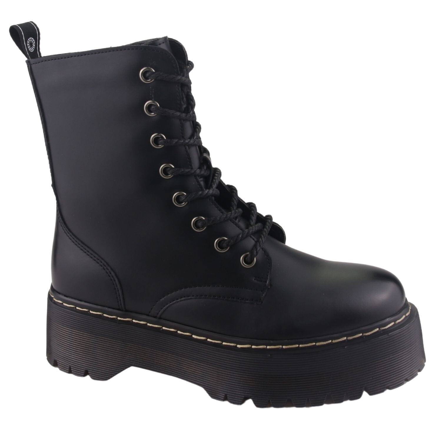 Botin Chalada Mujer Pool-3 Negro Plataforma Botines Chalada 