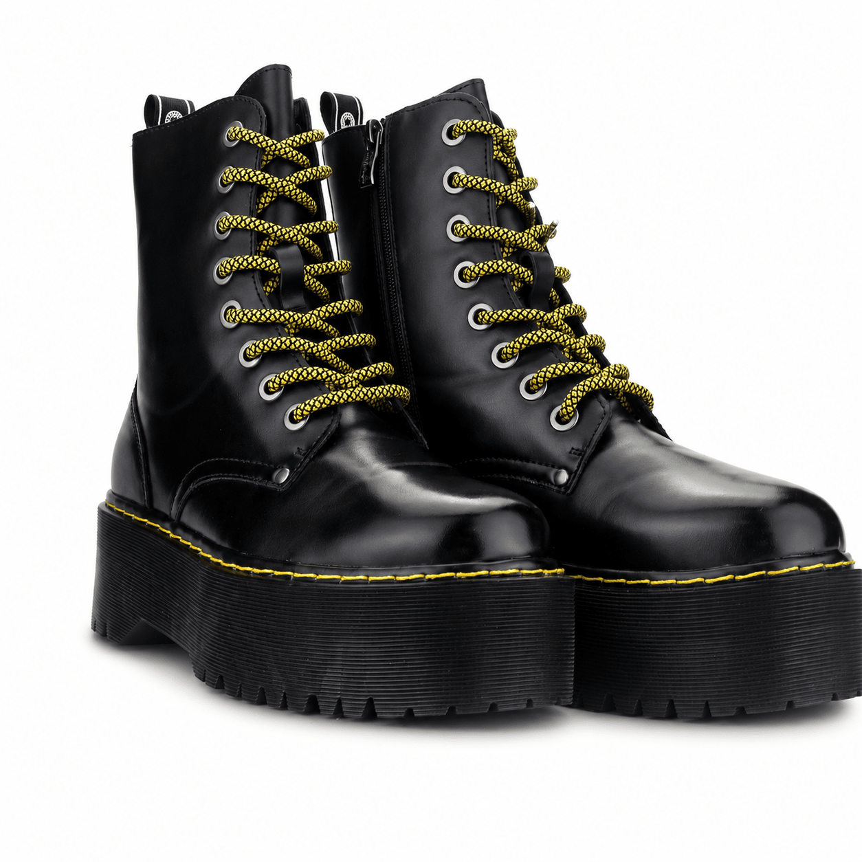 Botin Chalada Mujer Poolh-11 Negro Moda Botines Plataforma Chalada 