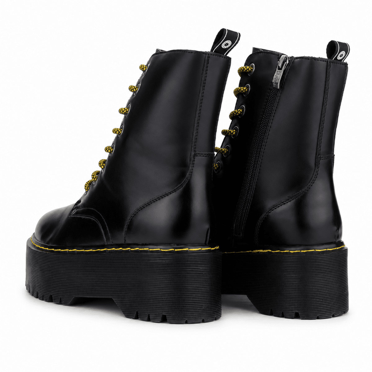 Botin Chalada Mujer Poolh-11 Negro Moda Botines Plataforma Chalada 