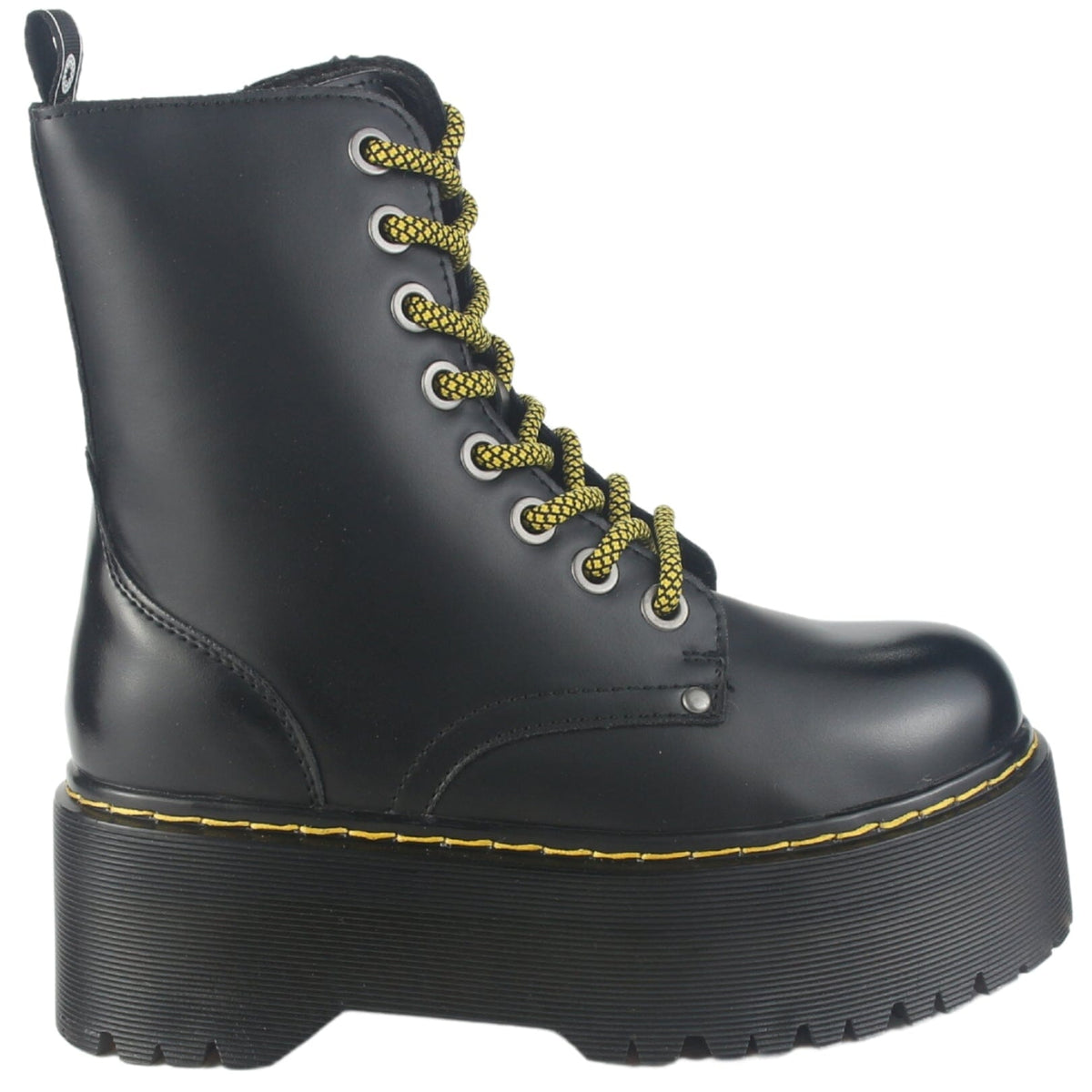 Botin Chalada Mujer Poolh-11 Negro Moda Botines Plataforma Chalada 