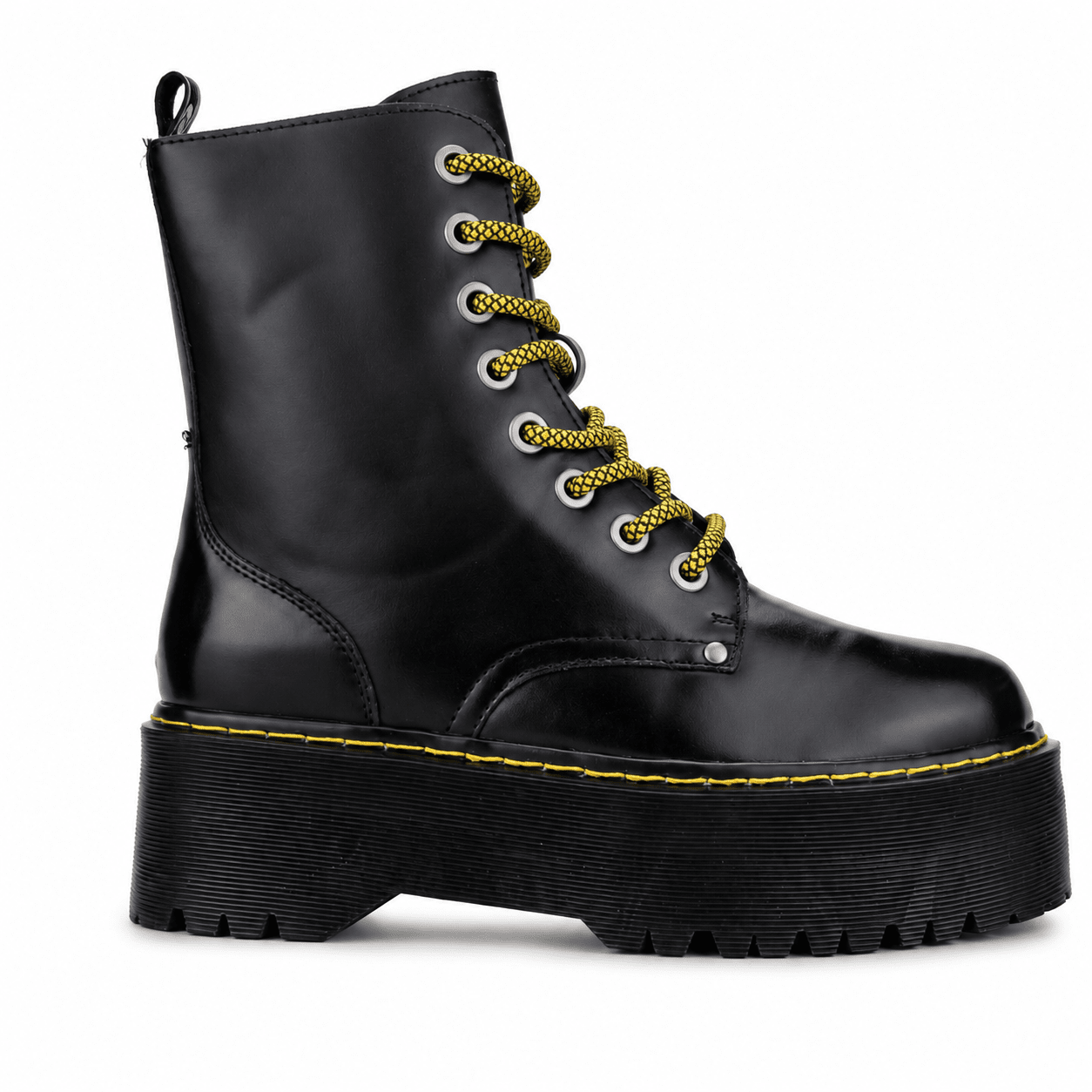 Botin Chalada Mujer Poolh-11 Negro Moda Botines Plataforma Chalada 