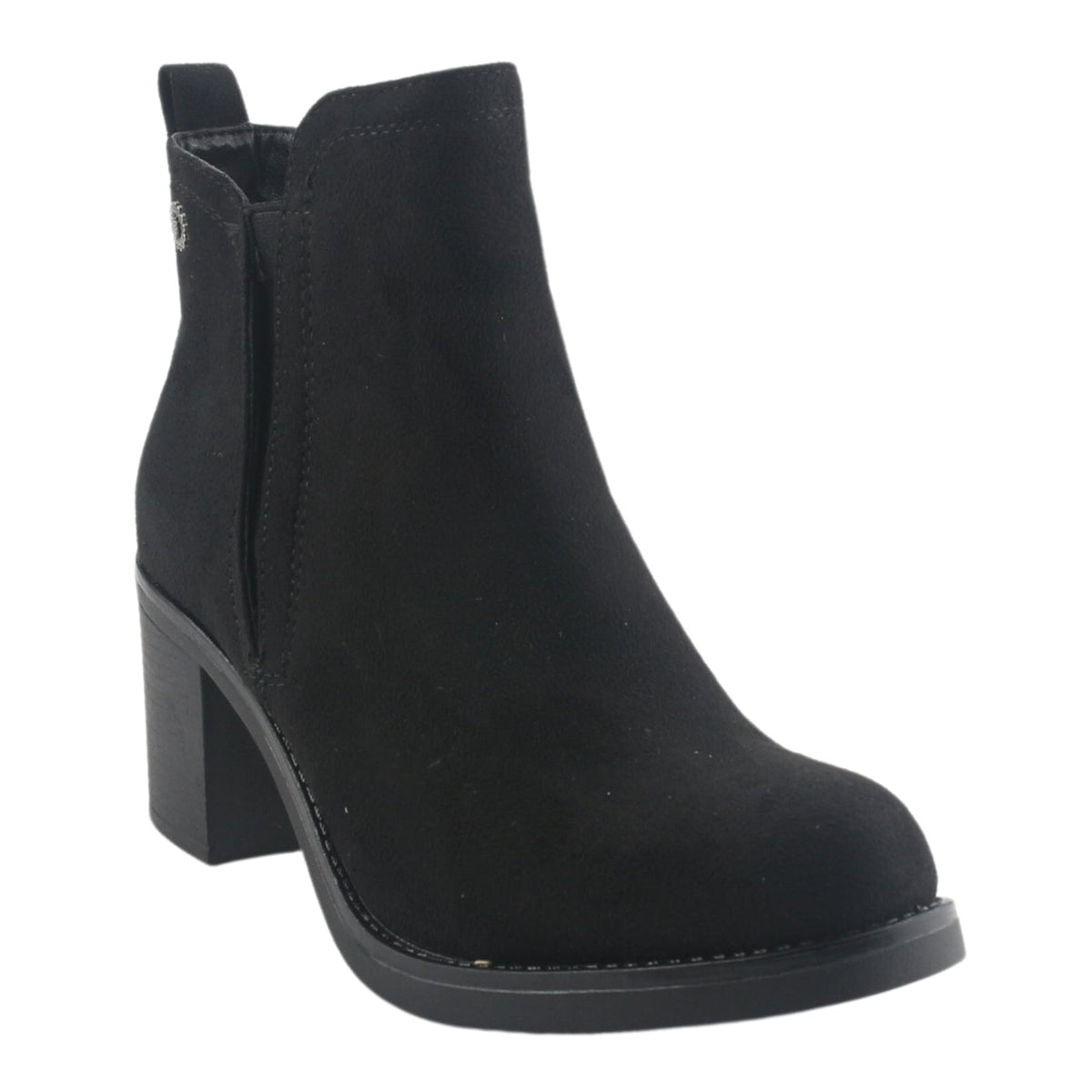 Botin Chalada Mujer Prata-1 Negro Moda Botines Chalada 