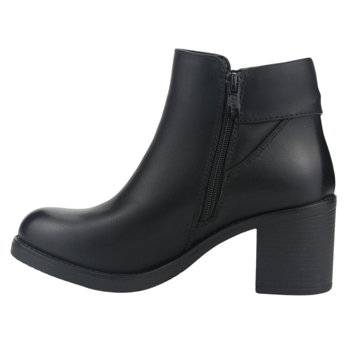 Botin Chalada Mujer Prata-3 Negro Casual Botines Chalada 