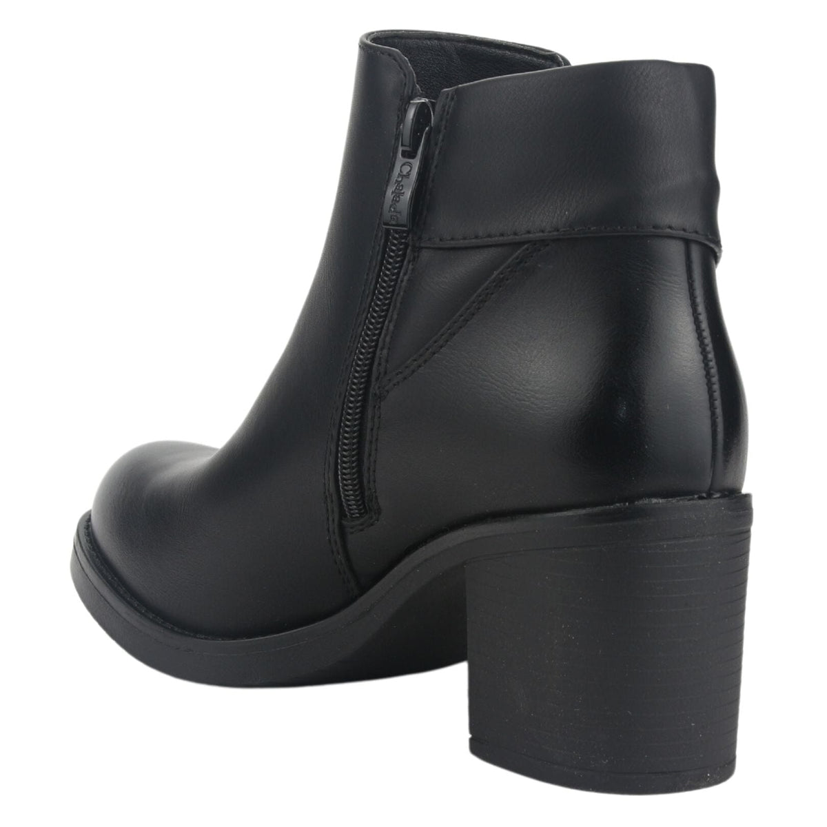 Botin Chalada Mujer Prata-3 Negro Casual Botines Chalada 