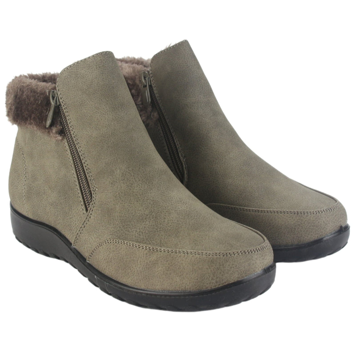 Botin Chalada Mujer Puba-1 Khaki Casual Botines Chalada 