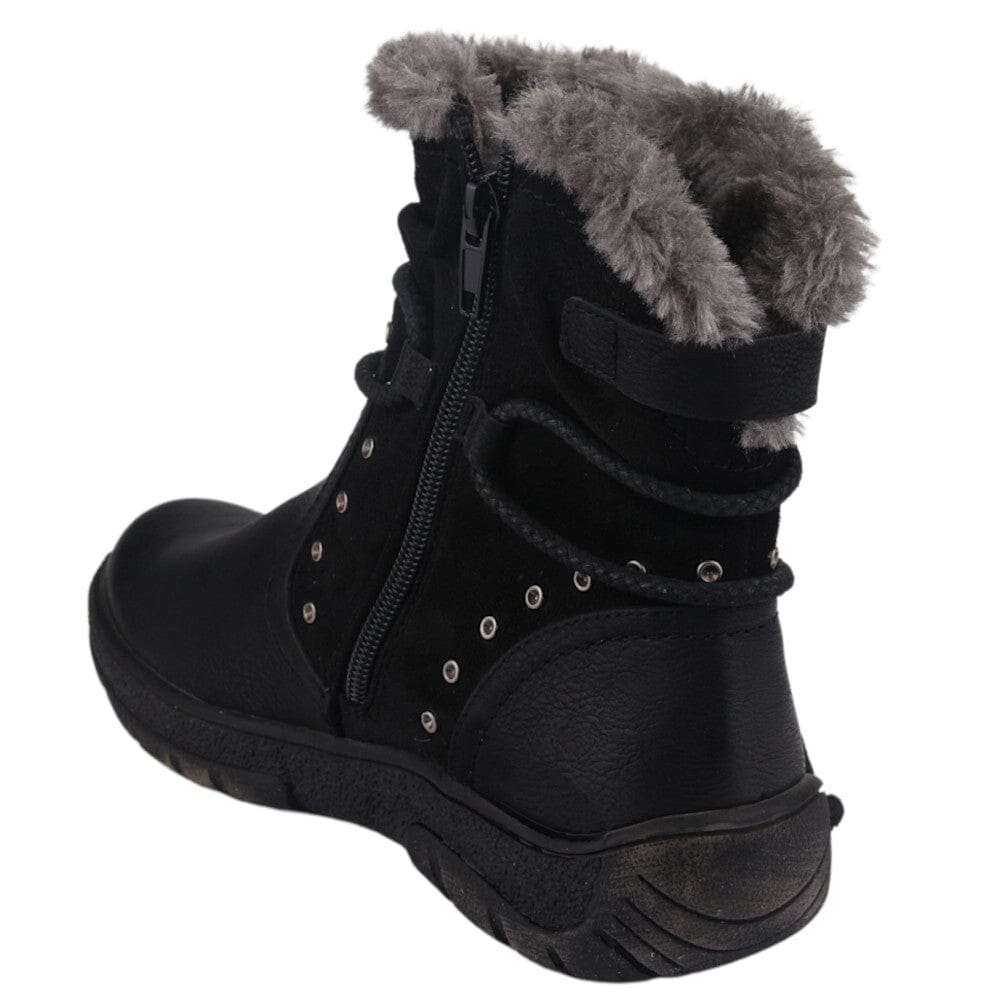 Botin Chalada Mujer Qual-1 Negro Comfort Botines Chalada 