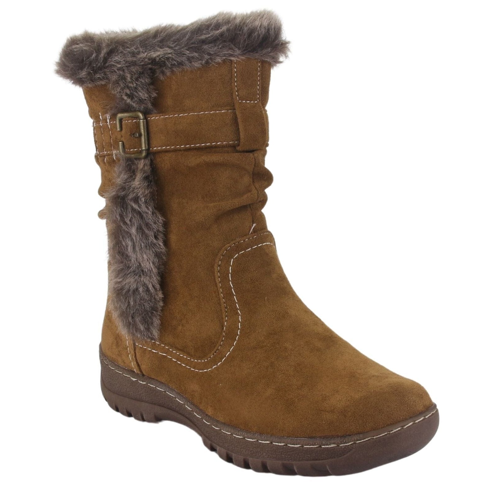 Botin Chalada Mujer Qual-4 Camel Casual Botines Planos Chalada 