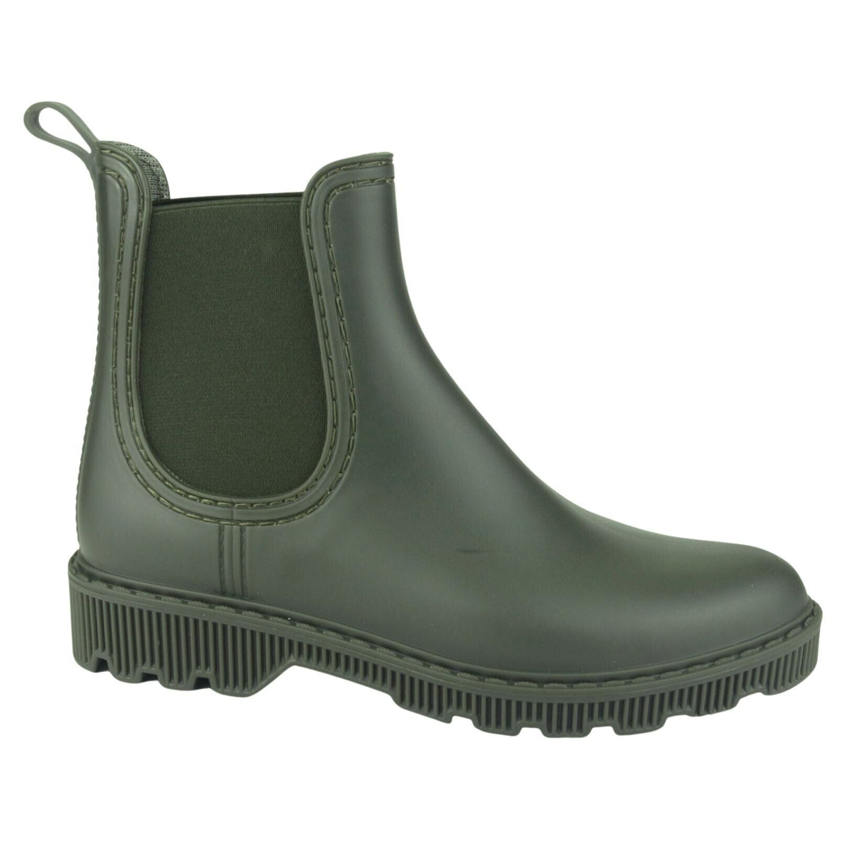 Botin Chalada Mujer Rain-1 Oliva Casual Botines Planos Chalada 